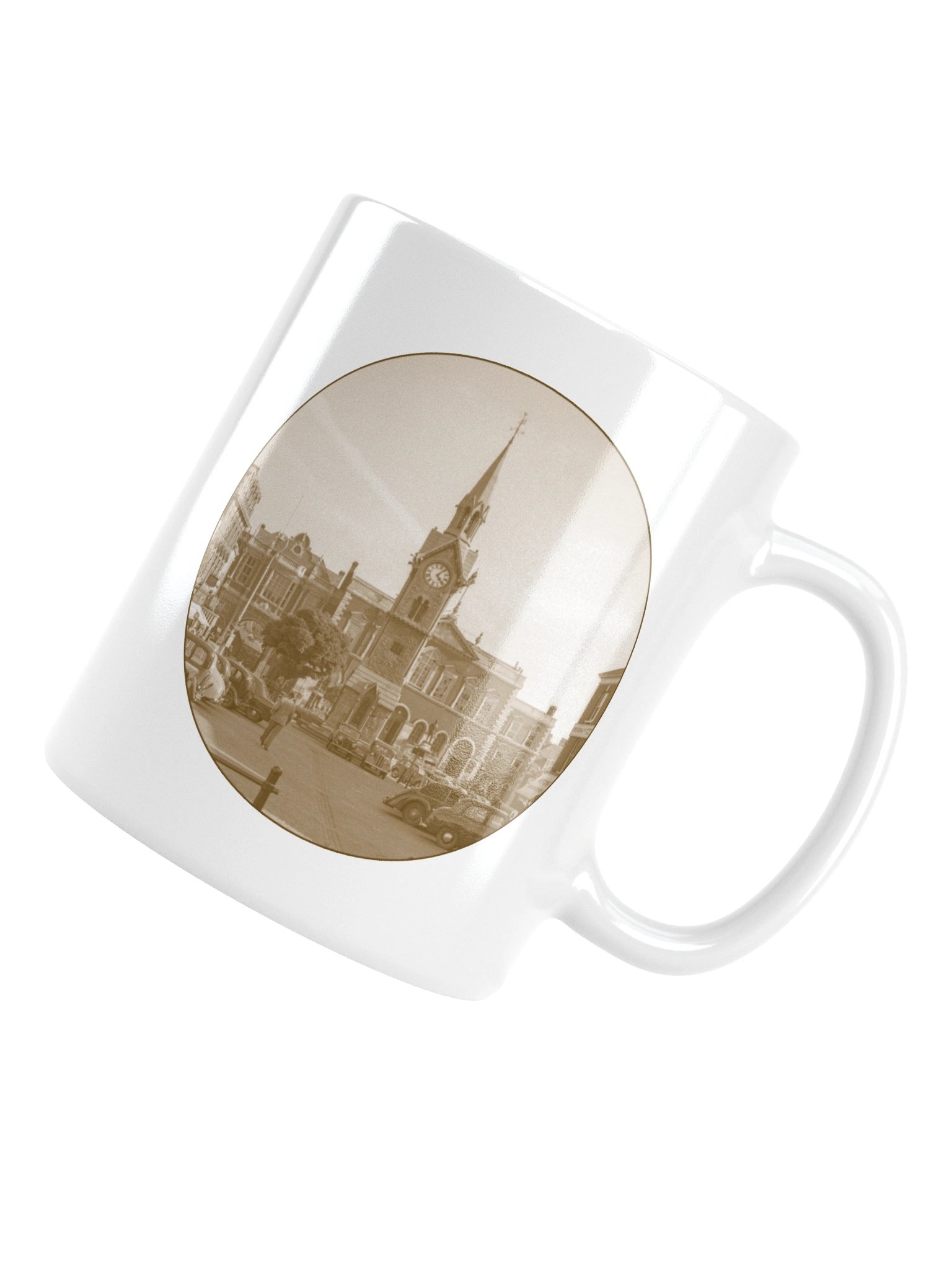 White Mug - Clock Tower product image (5)