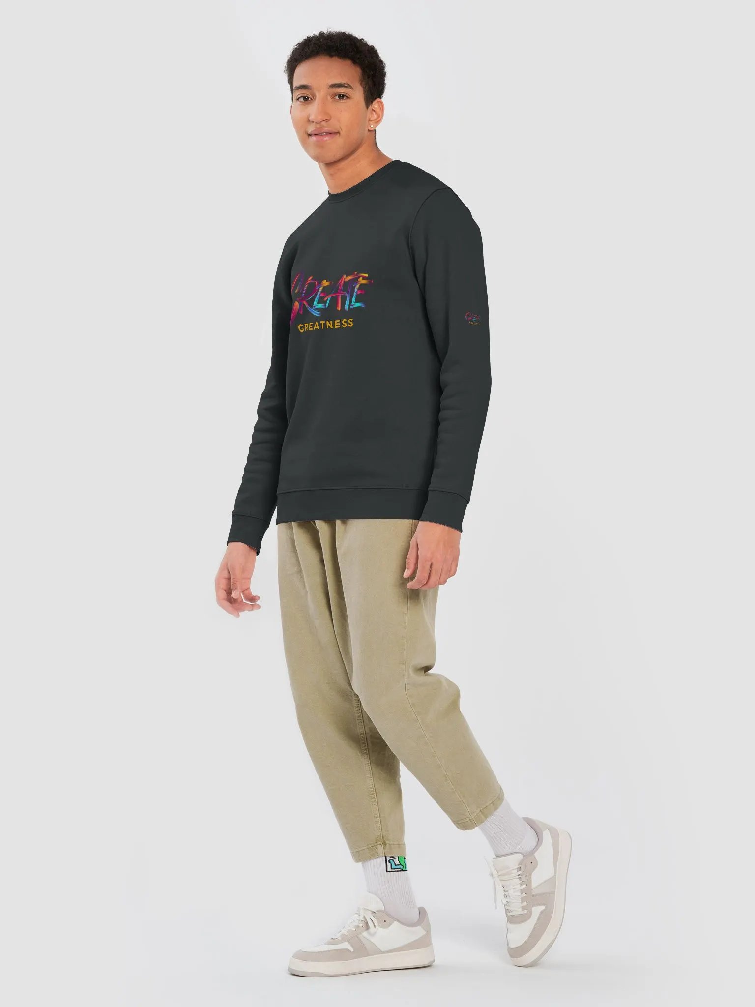 Create Greatness Unisex Eco Sweatshirt product image (27)