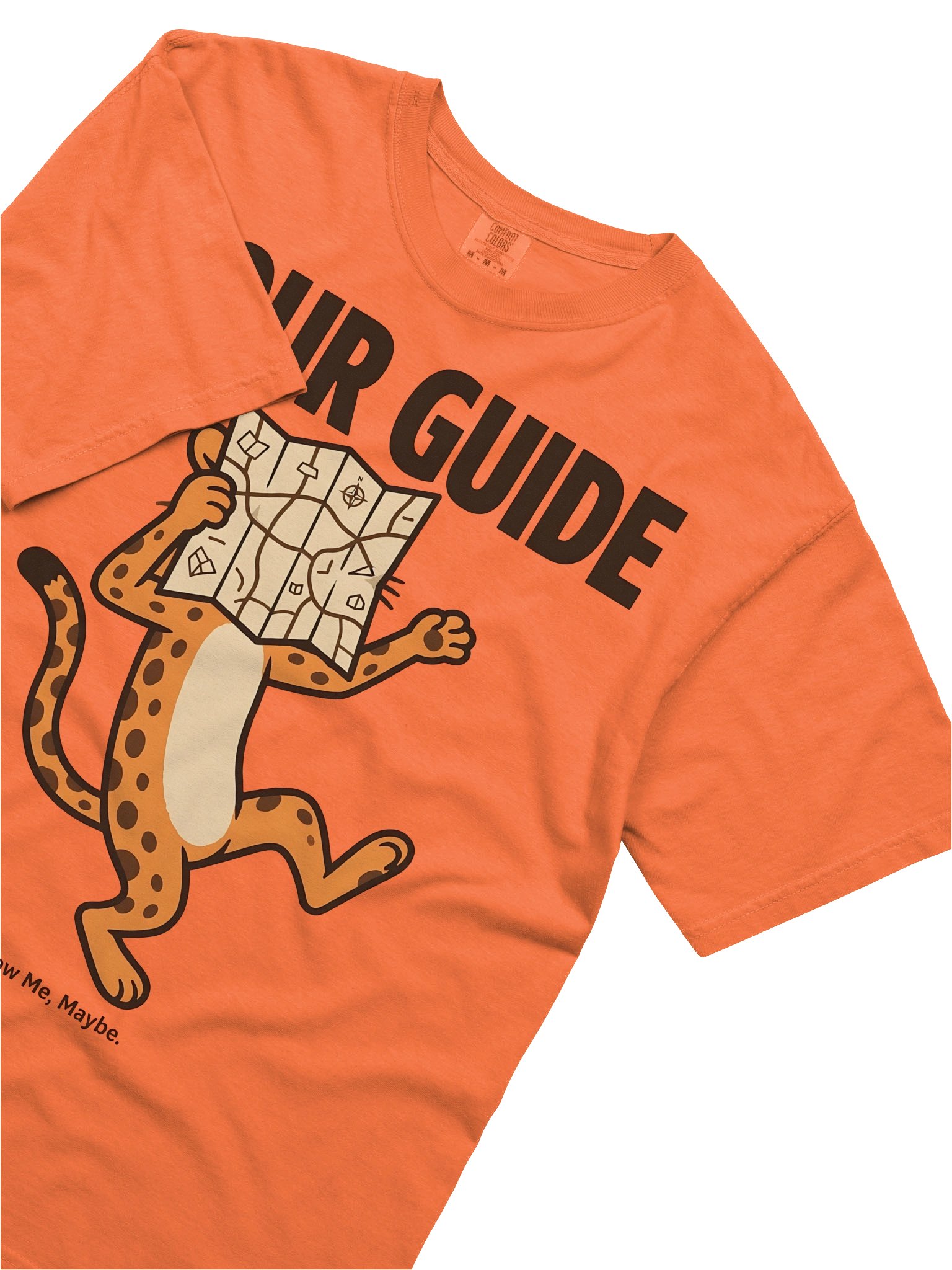 Tour Guide cheetah graphic tee product image (1)