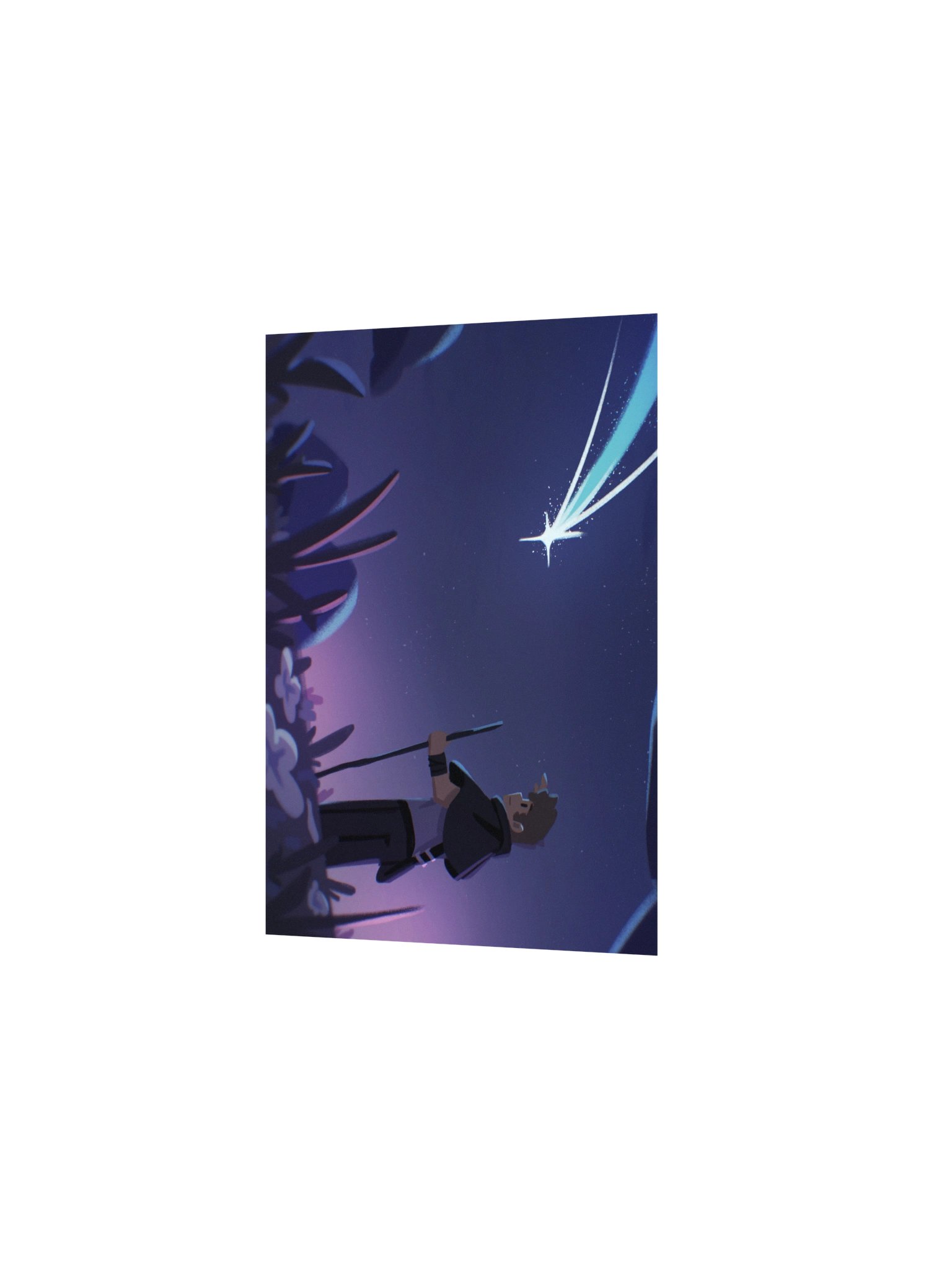 A Caster's Journey Mini Print product image (2)