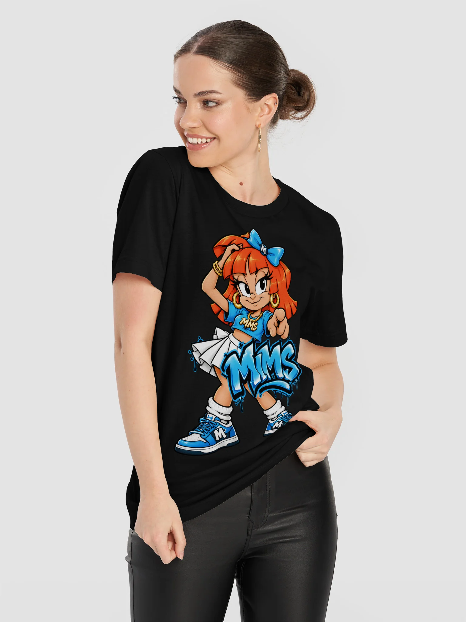 MMS Orange-Hair Anime Graphic Tee product image (65)
