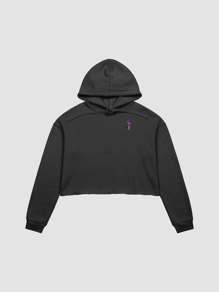 Thicc Thigh Spooky Vibes Crop Hoodie product image (2)