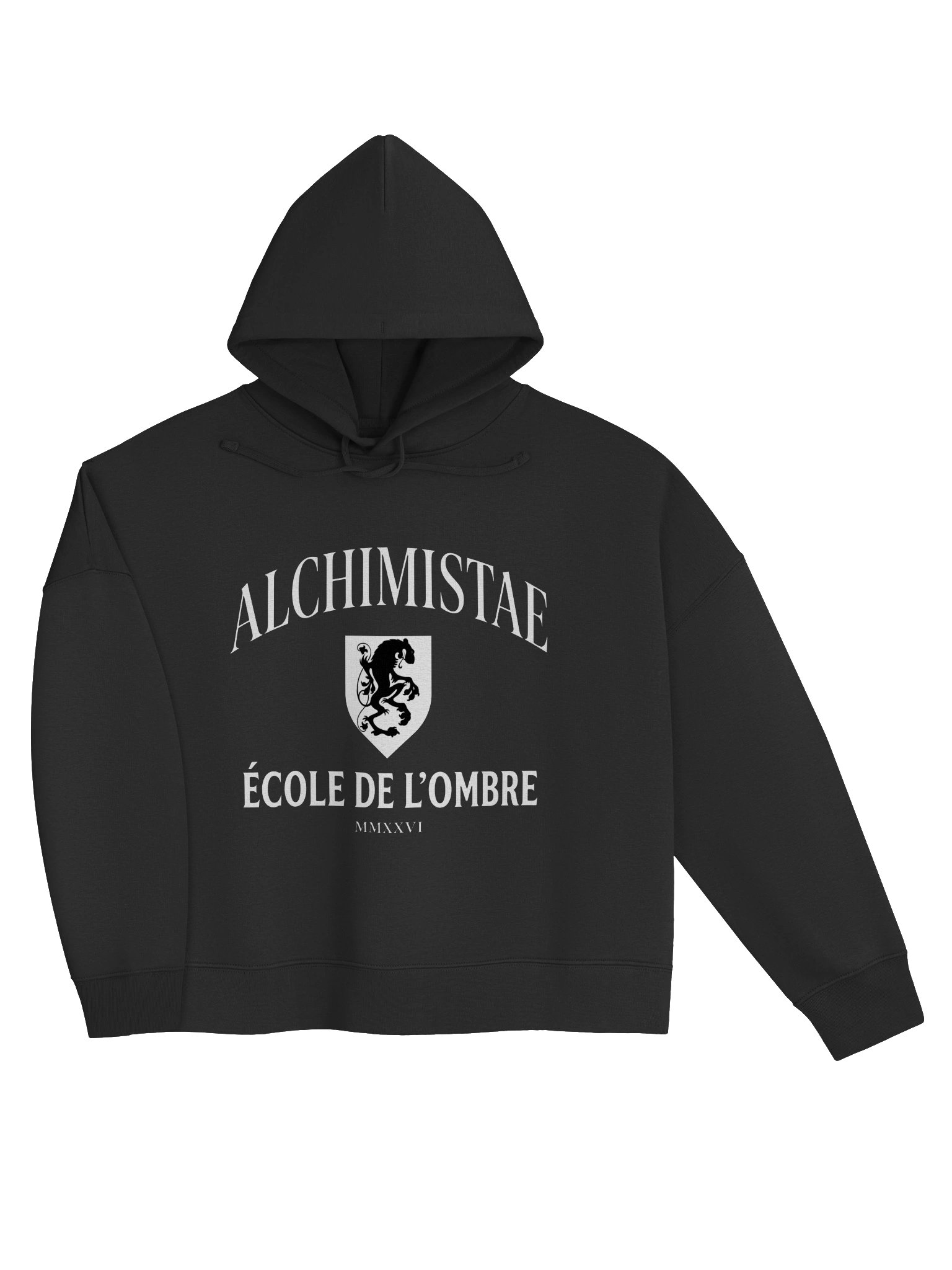 Hoodie Femme Coton Bio Poids Lourd – ÉCOLE DE L'OMBRE product image (7)