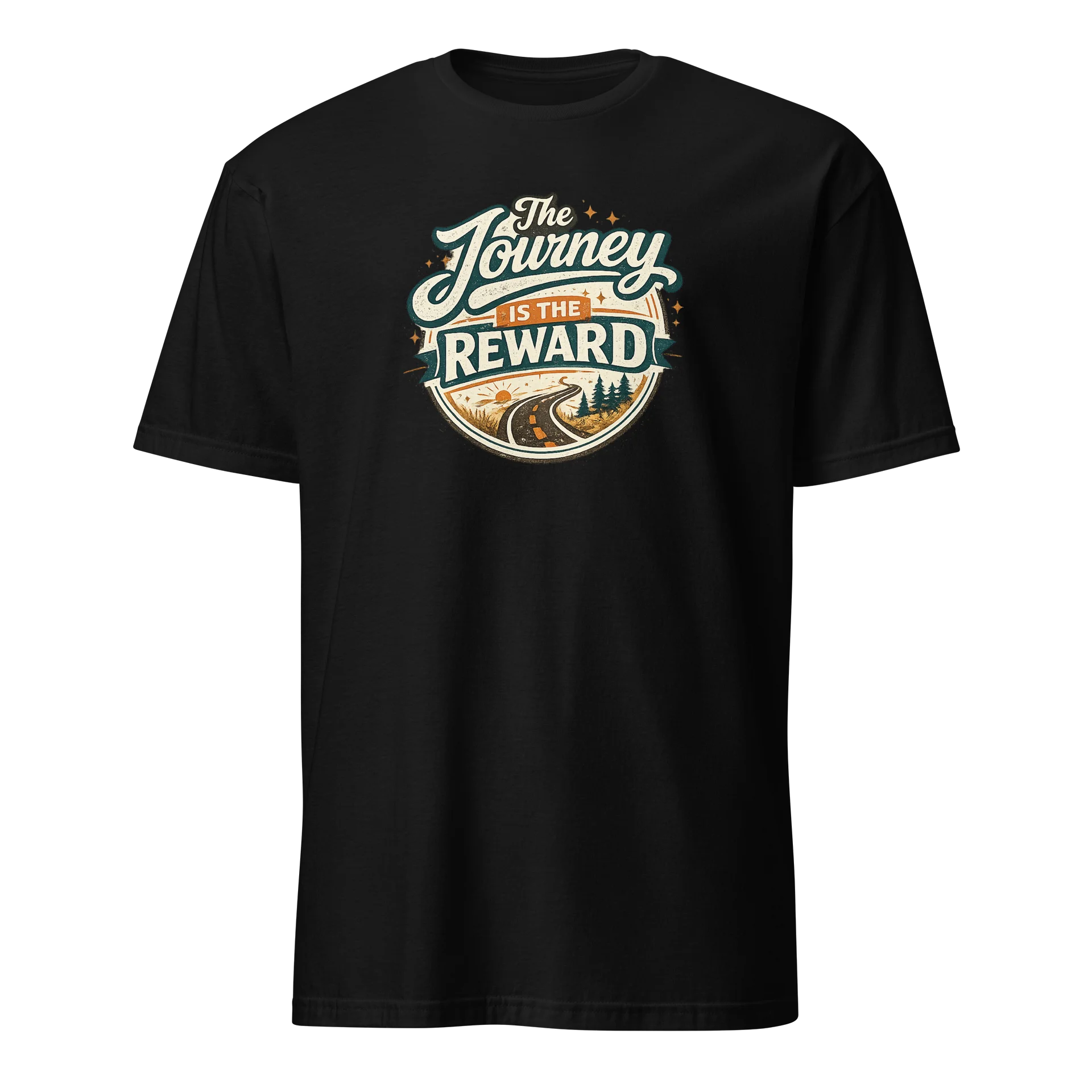 The Journey Is The Reward Unisex Super Soft T product image (1)