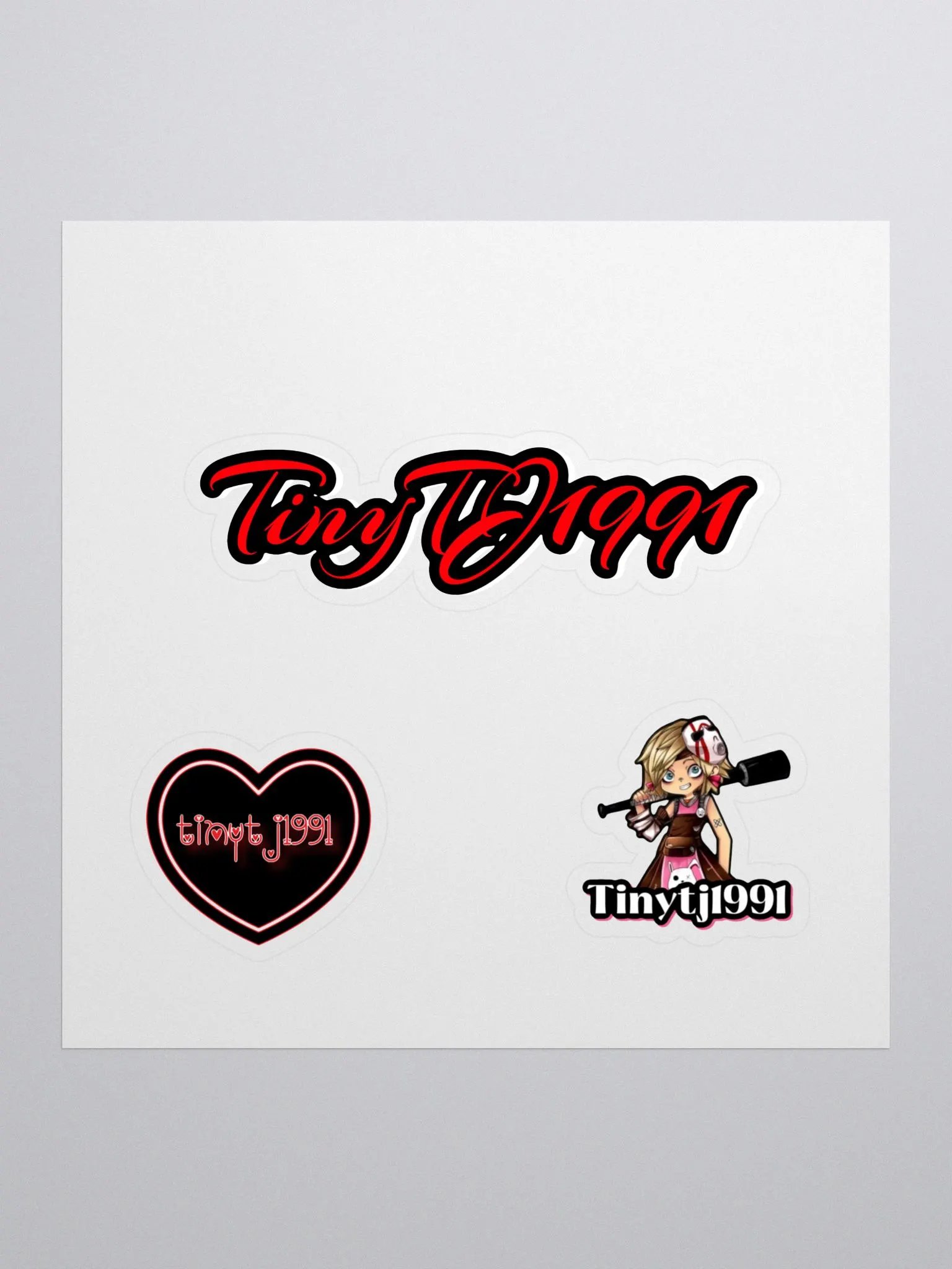 TinyTJ1991 Sticker Collab product image (1)