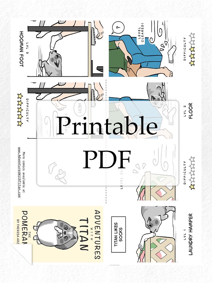 Minizine PDF: Sock Thief product image (2)