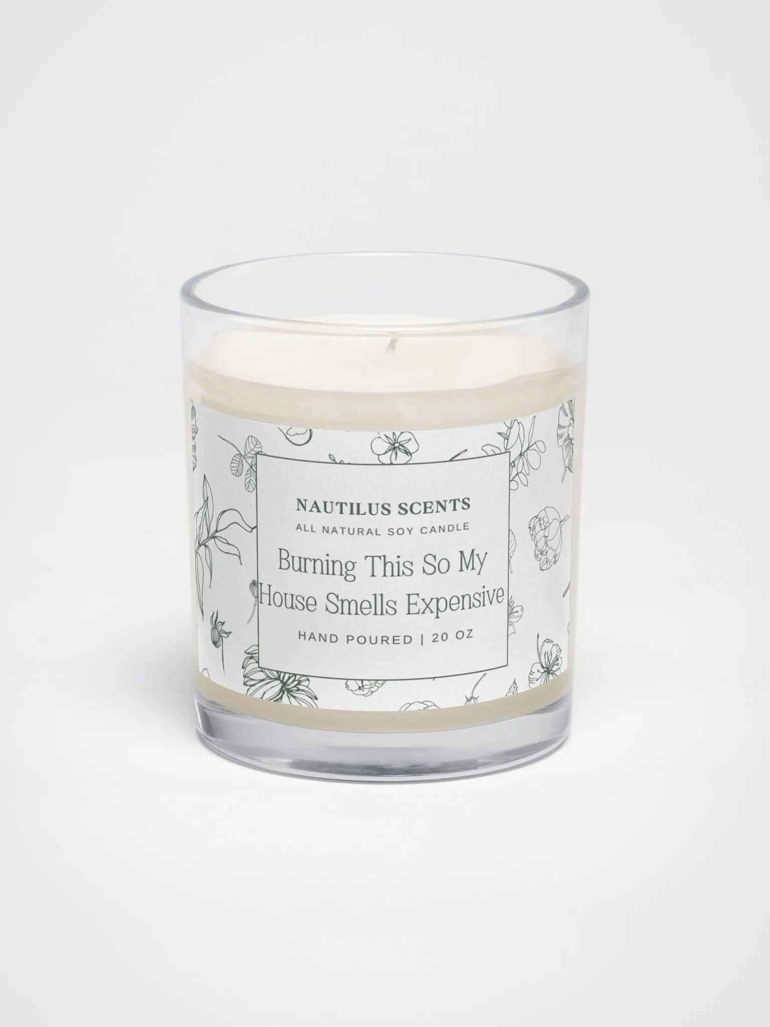 House Smells Expensive Natural Soy Candle product image (1)