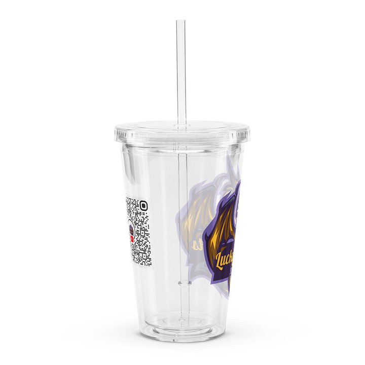 Double Wall Clear Plastic Tumbler (16 oz) product image (2)