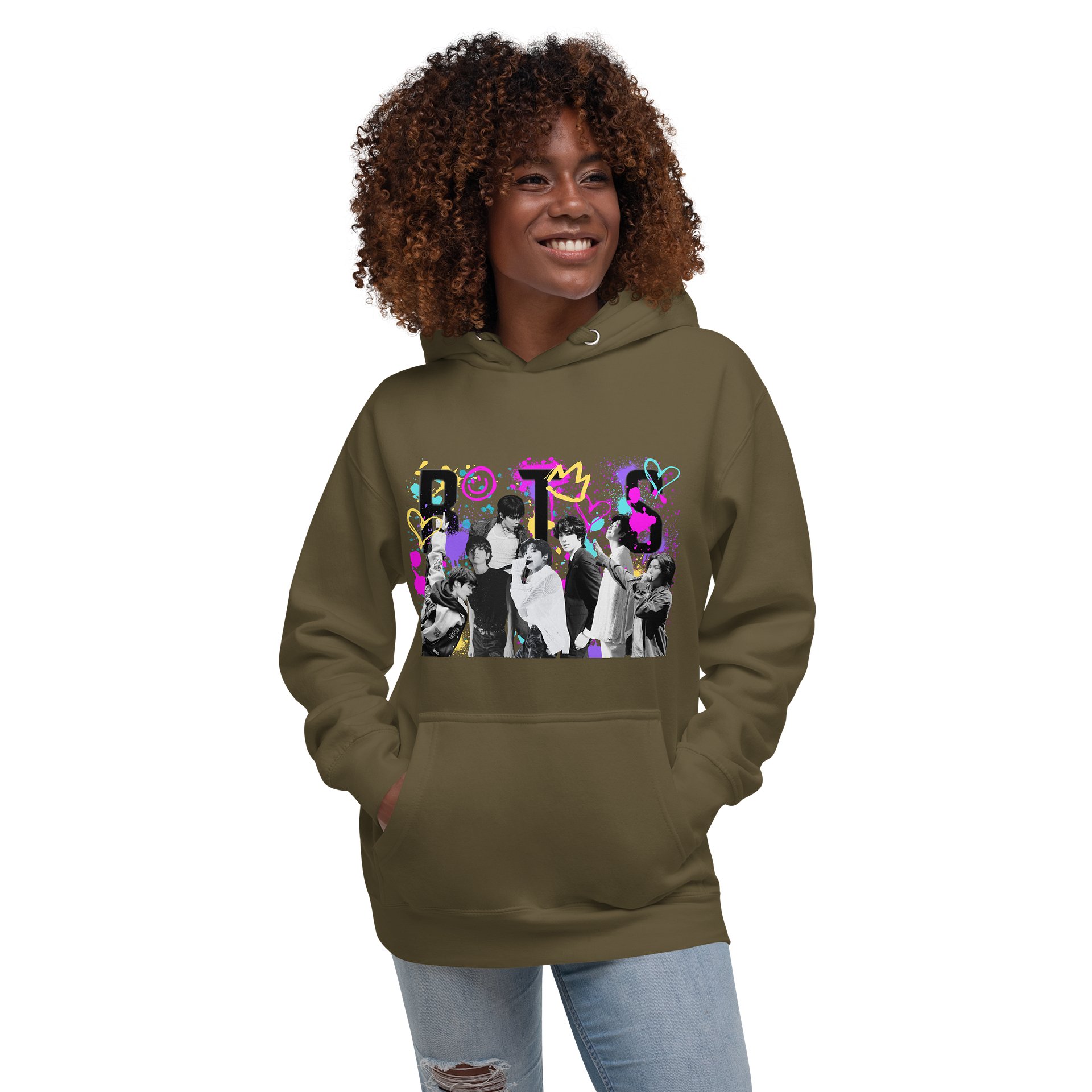 BTS Graffitti Hoodie product image (57)