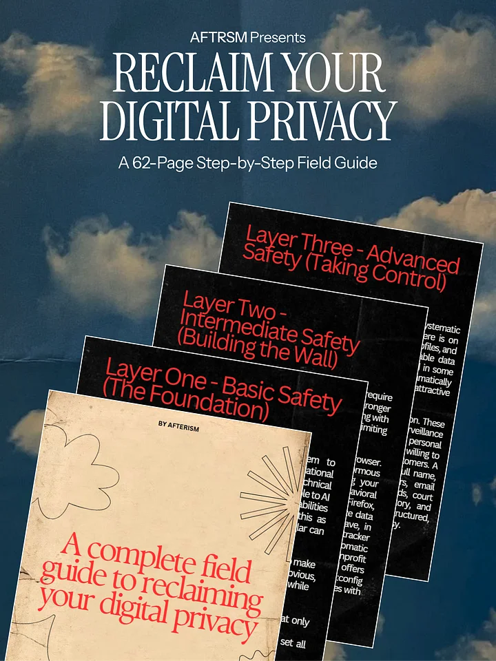 A Field Guide to Reclaim your Digital Privacy product image (1)