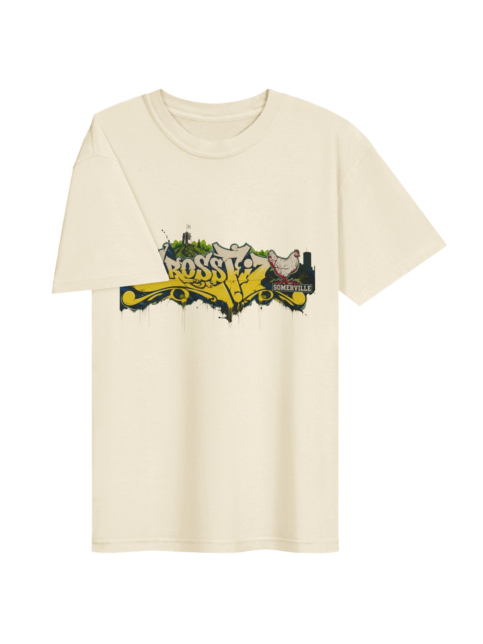 CFSV Graffiti Red-chicken T-shirt product image (3)
