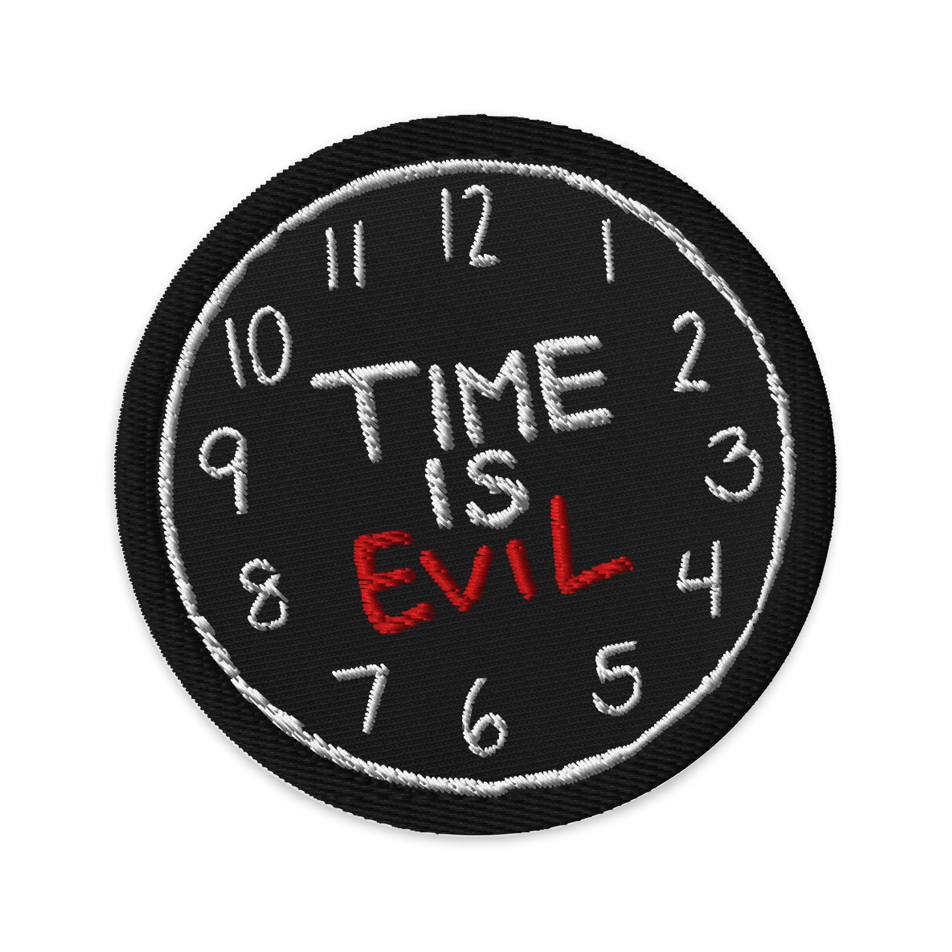 PATCH | time is evil product image (1)
