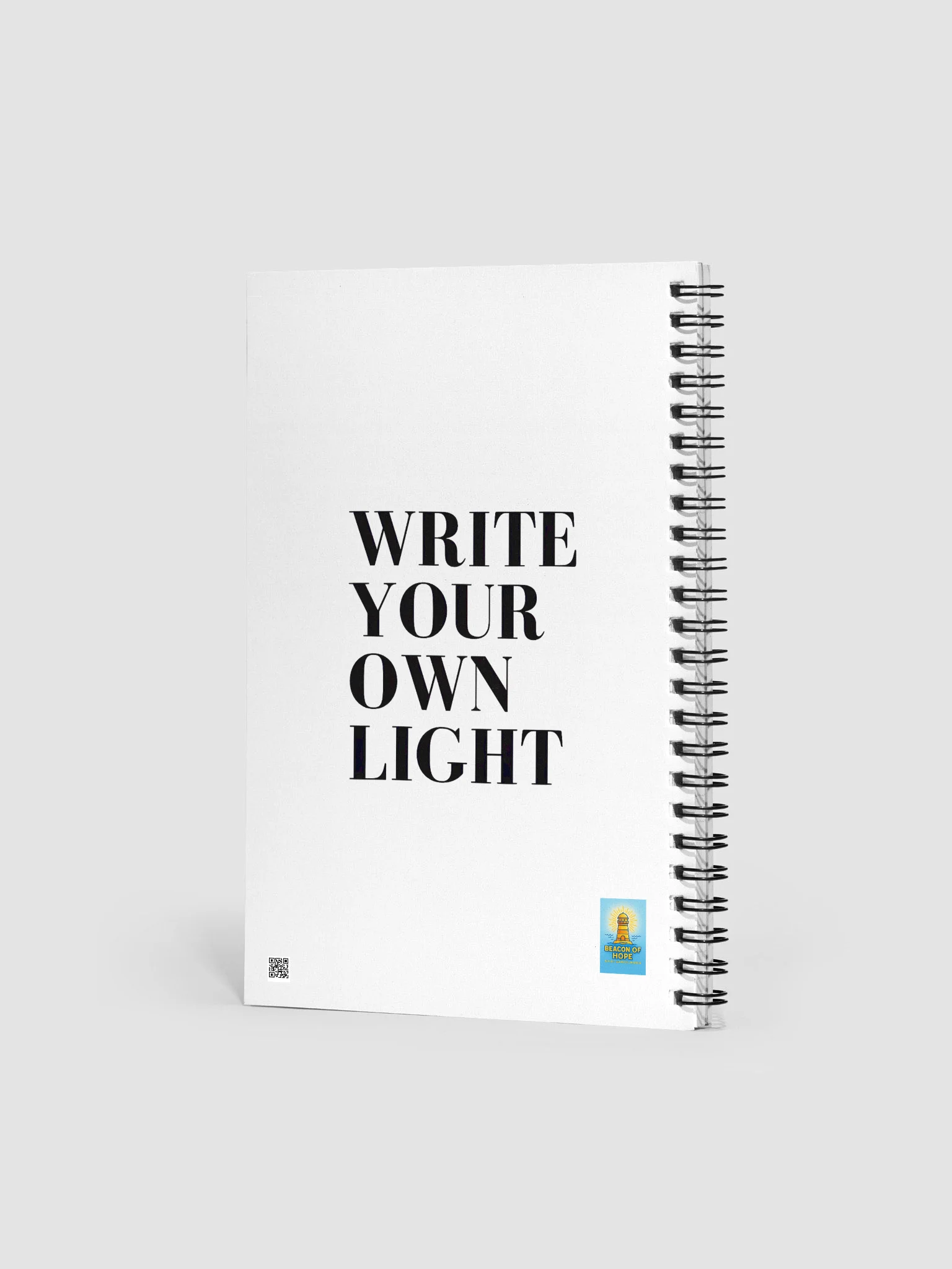 Illuminate Your Thoughts - Spiral Notebook product image (2)