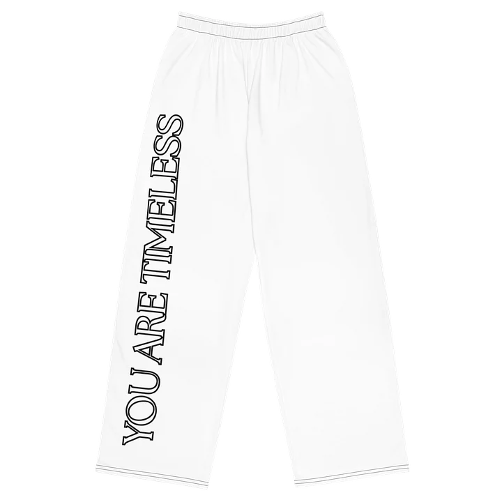 DONT FEEL 50 Pure Bliss RELAXED FIT WIDE LEG PANTS UNISEX product image (1)