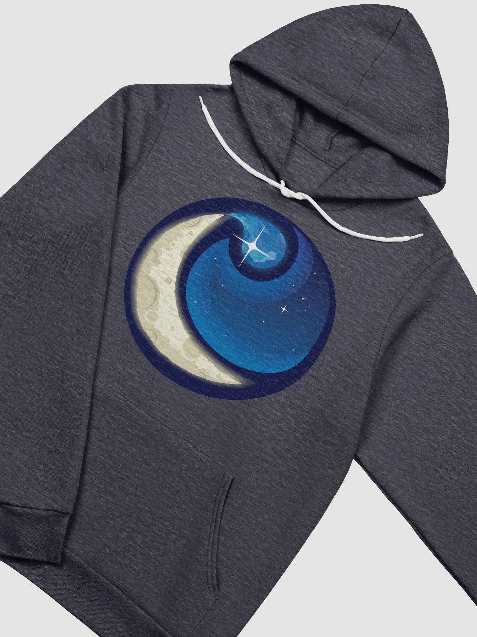 [Crescent "C"] BELLA CANVAS HOODIE product image (1)