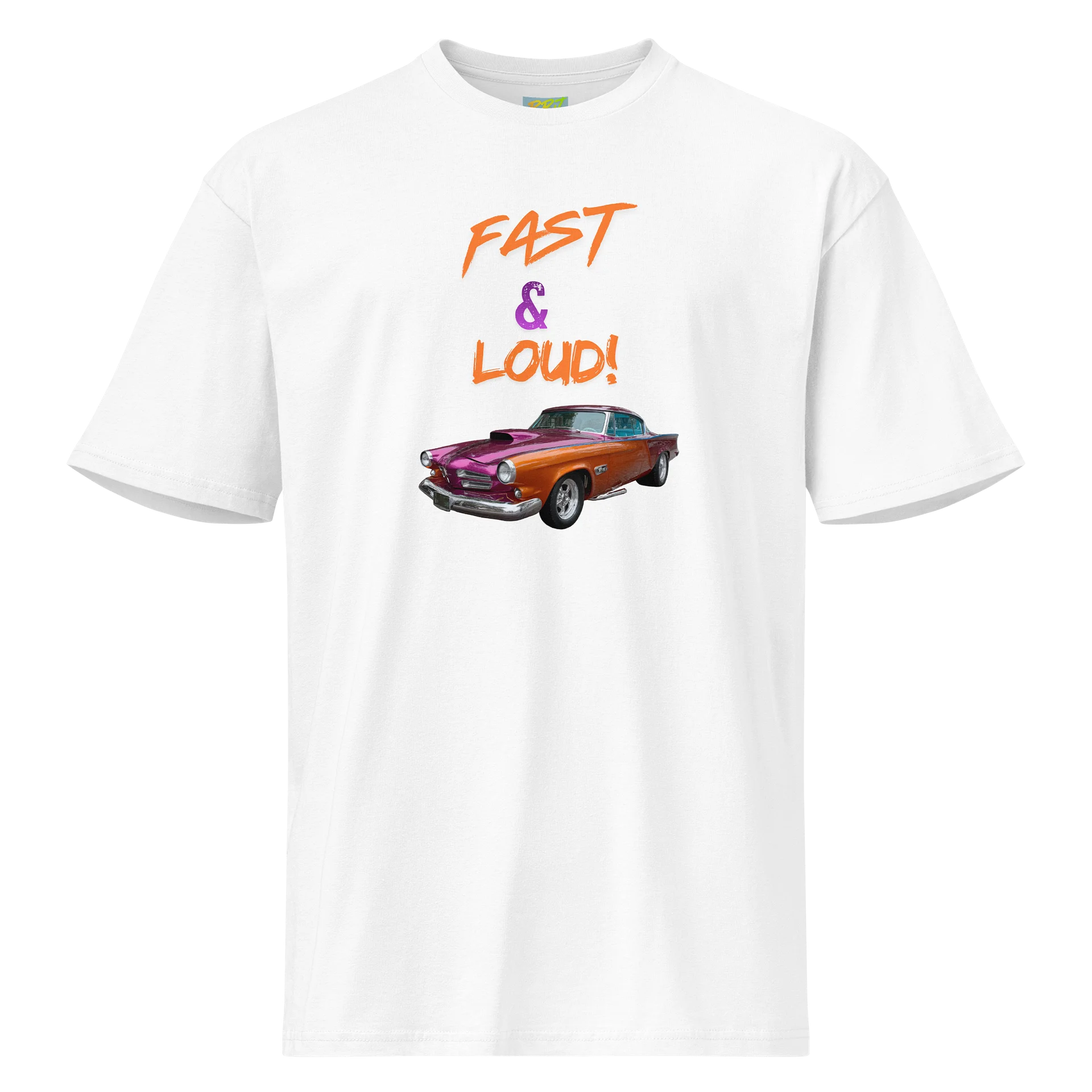 Fast & Loud White Tee product image (1)