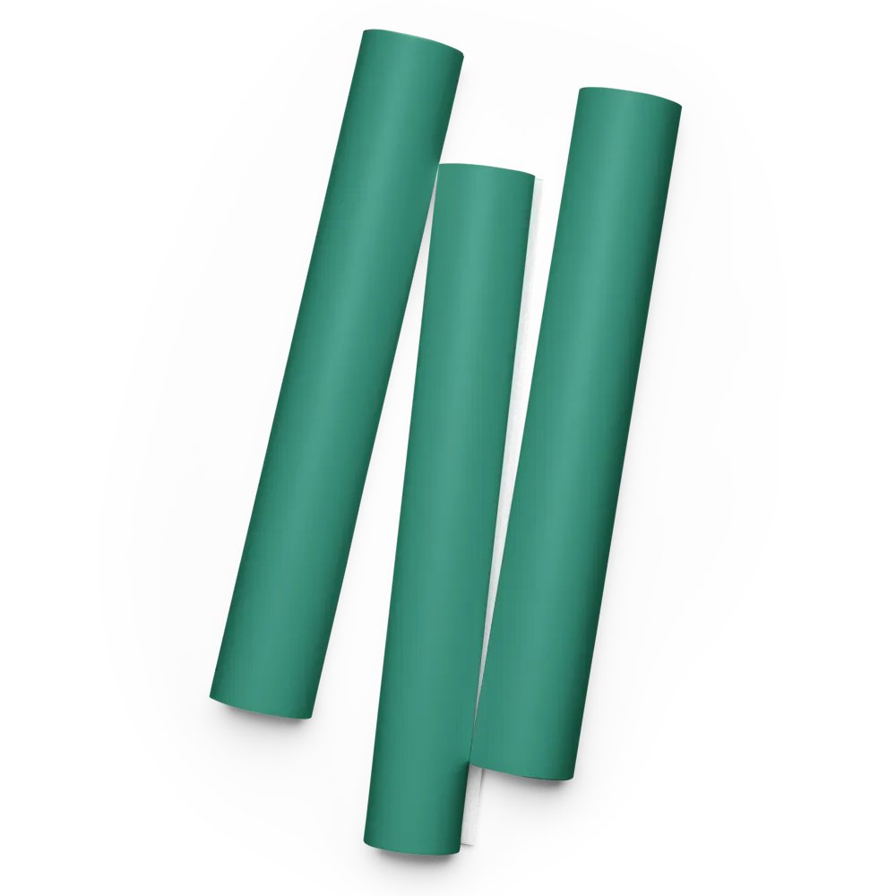 Elf Green Solid Holiday Christmas Wrapping Paper Sheets (3) product image (1)