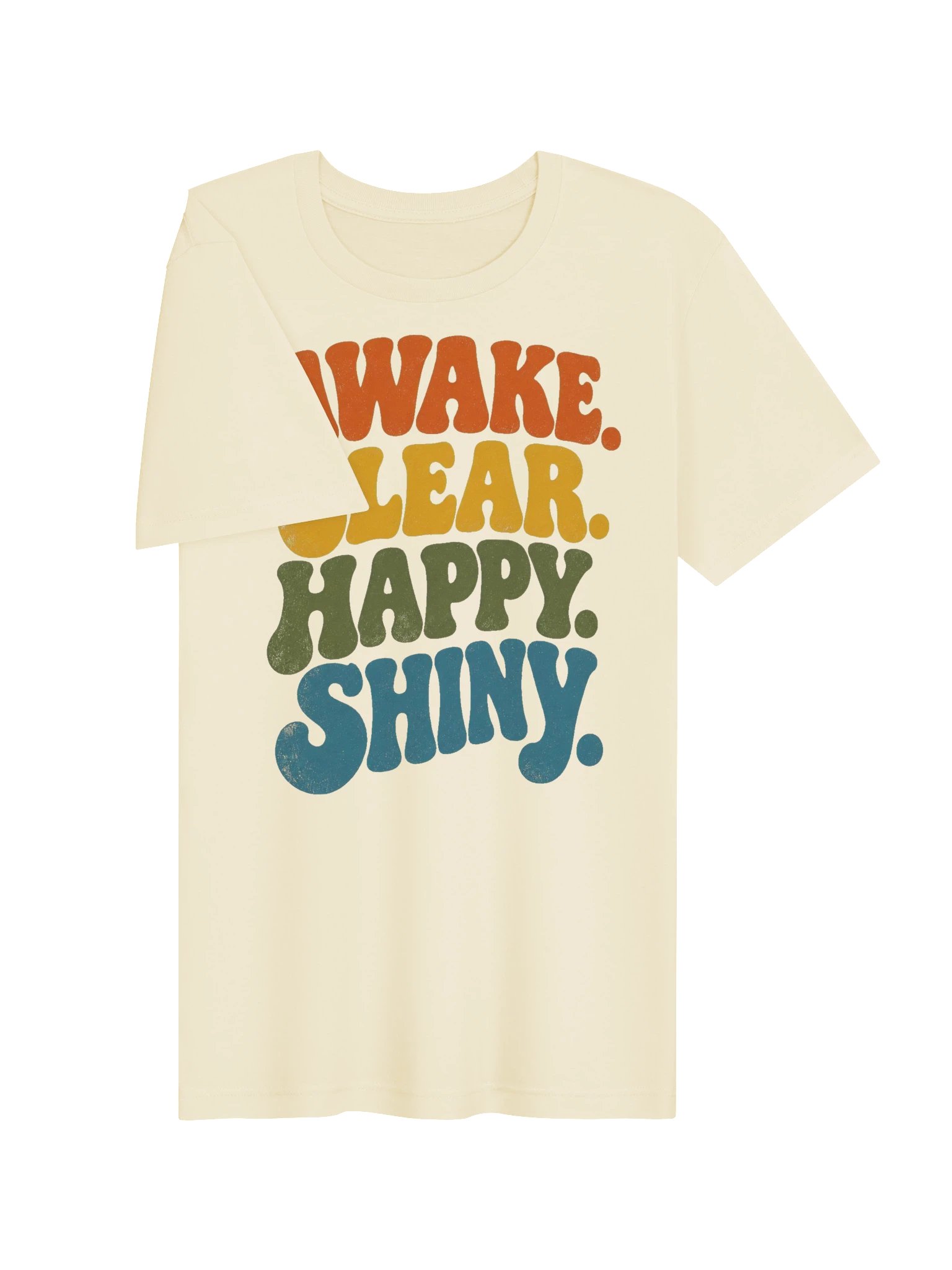 Awake Clear Happy Shiny — Retro product image (5)