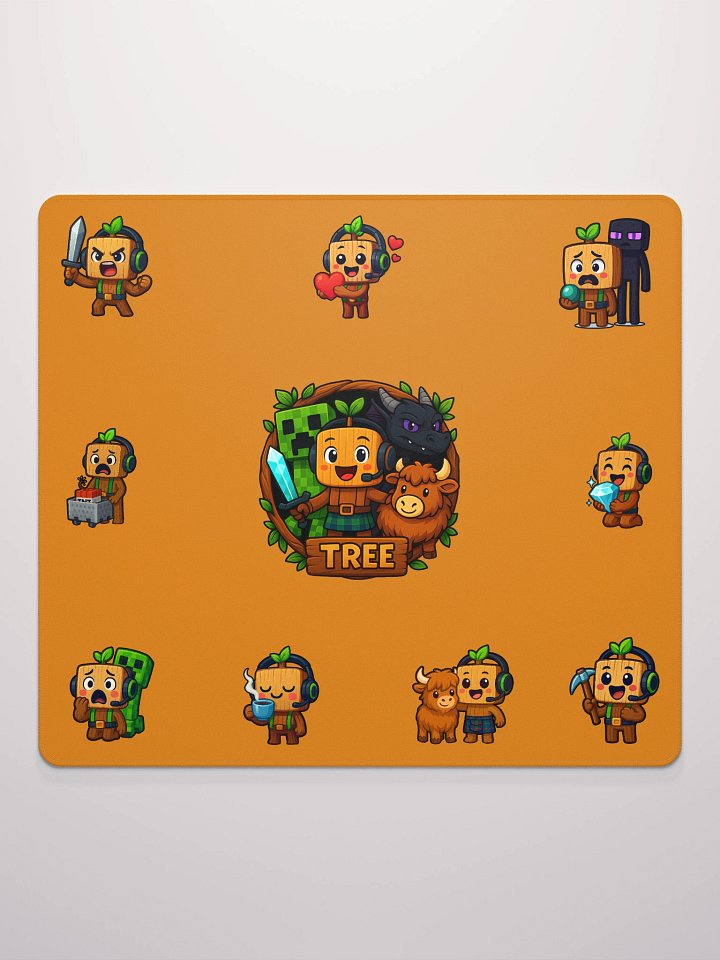 Tree Mouse Mat Orange product image (2)