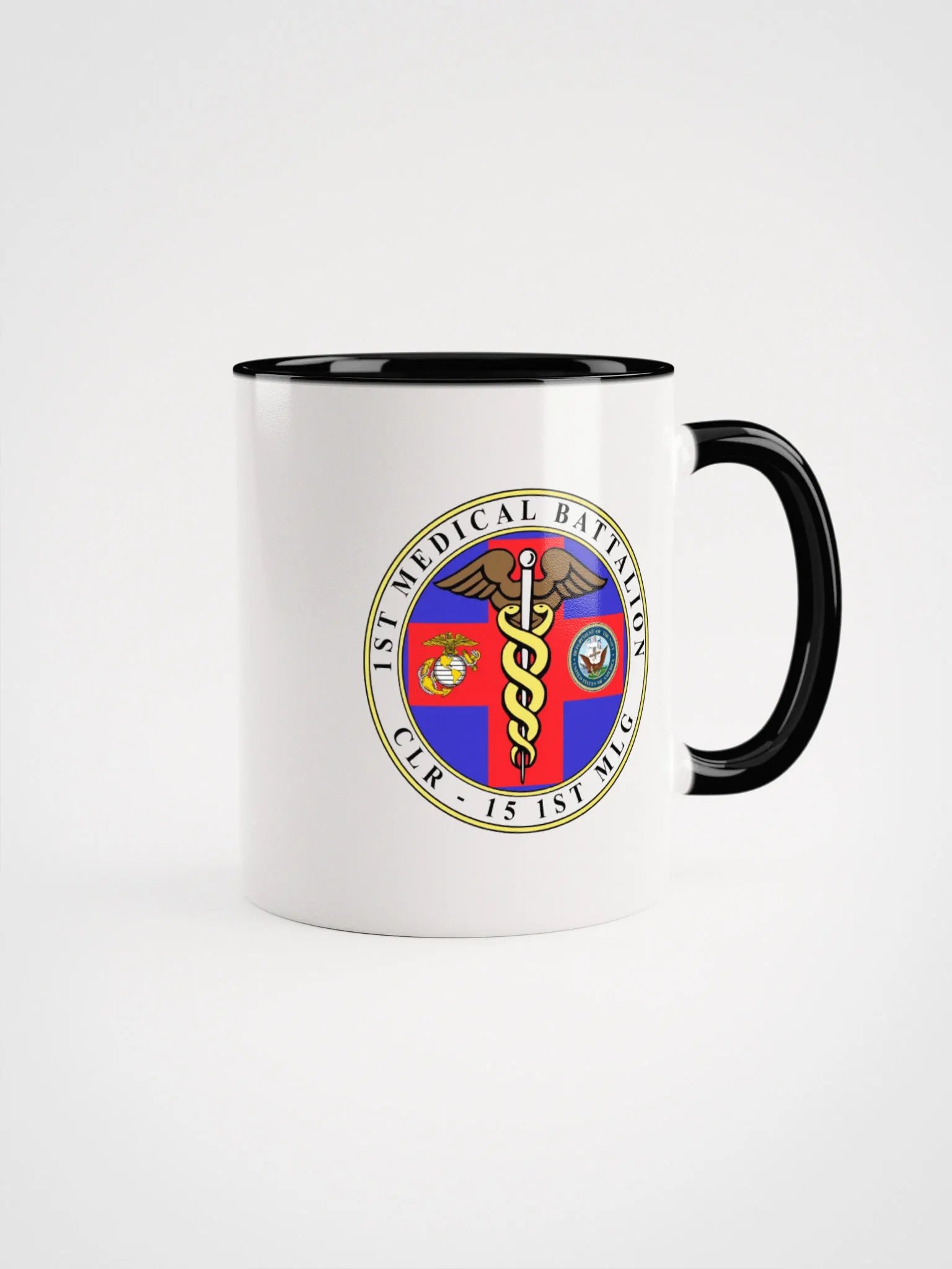 1st Medical Battalion: White Exterior/Black Interior product image (1)