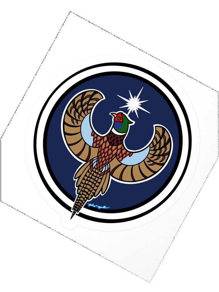 Ring-necked Pheasant- Resistance. SD. (sticker) product image (2)