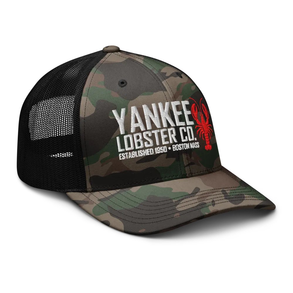 Yankee Lobster Camo Hat product image (8)