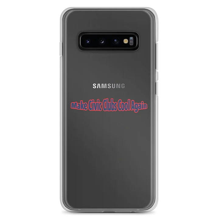 Make Civic Clubs Cool Again™ Clear & Cool Samsung® Case product image (1)