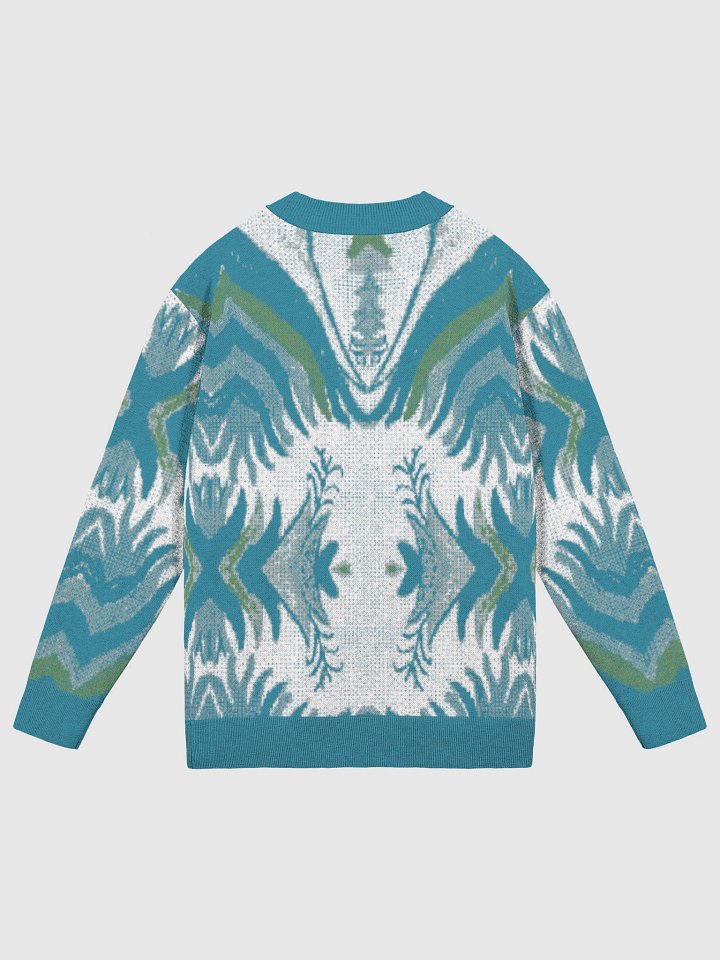 "ProfessorPanache" on Knitted Cardigan no pocket (all over print) product image (2)