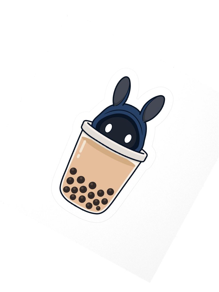 Poochoki Boba Cup Sticker product image (2)
