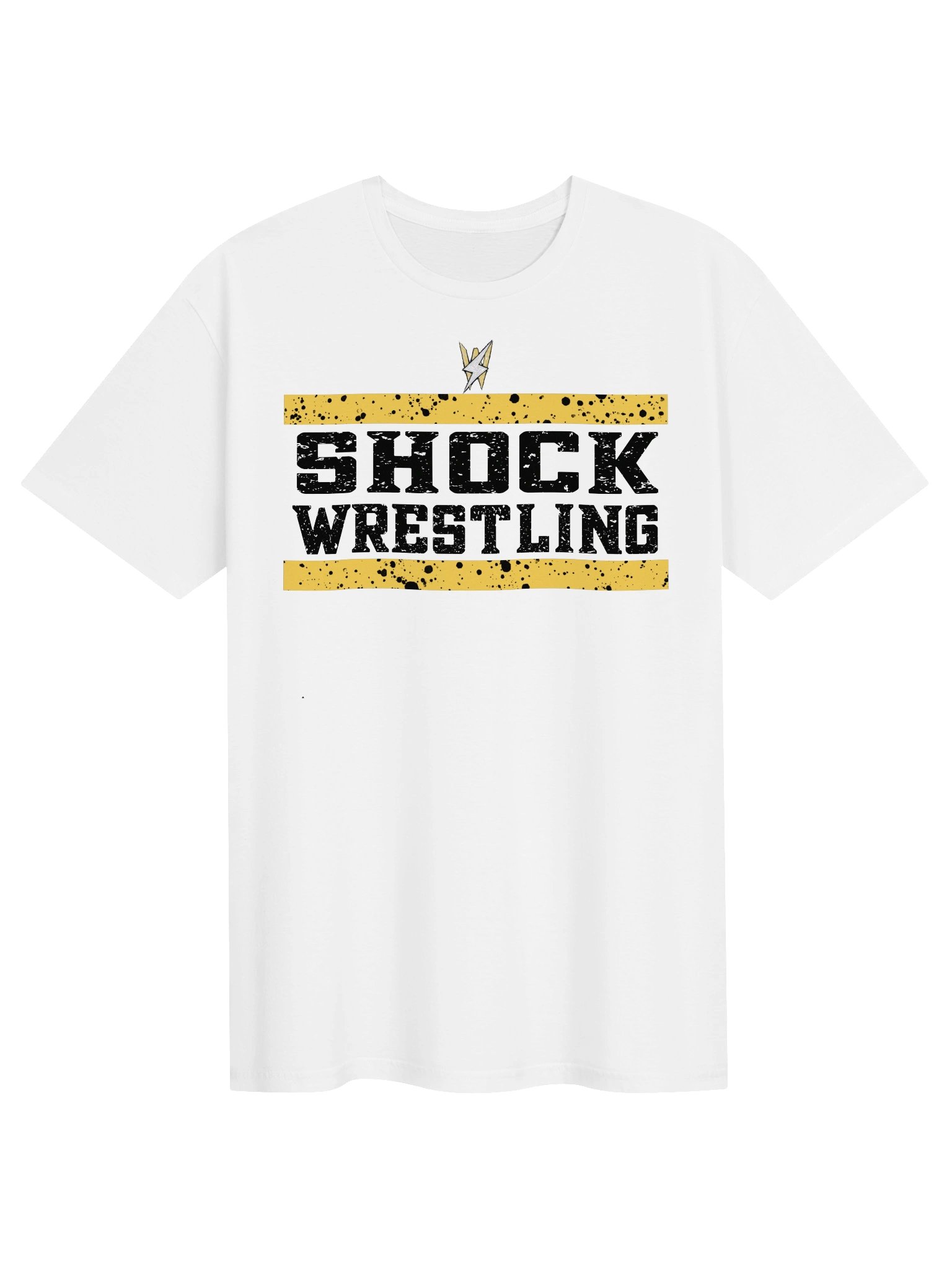 SW Yellow Bars White Shirt product image (1)