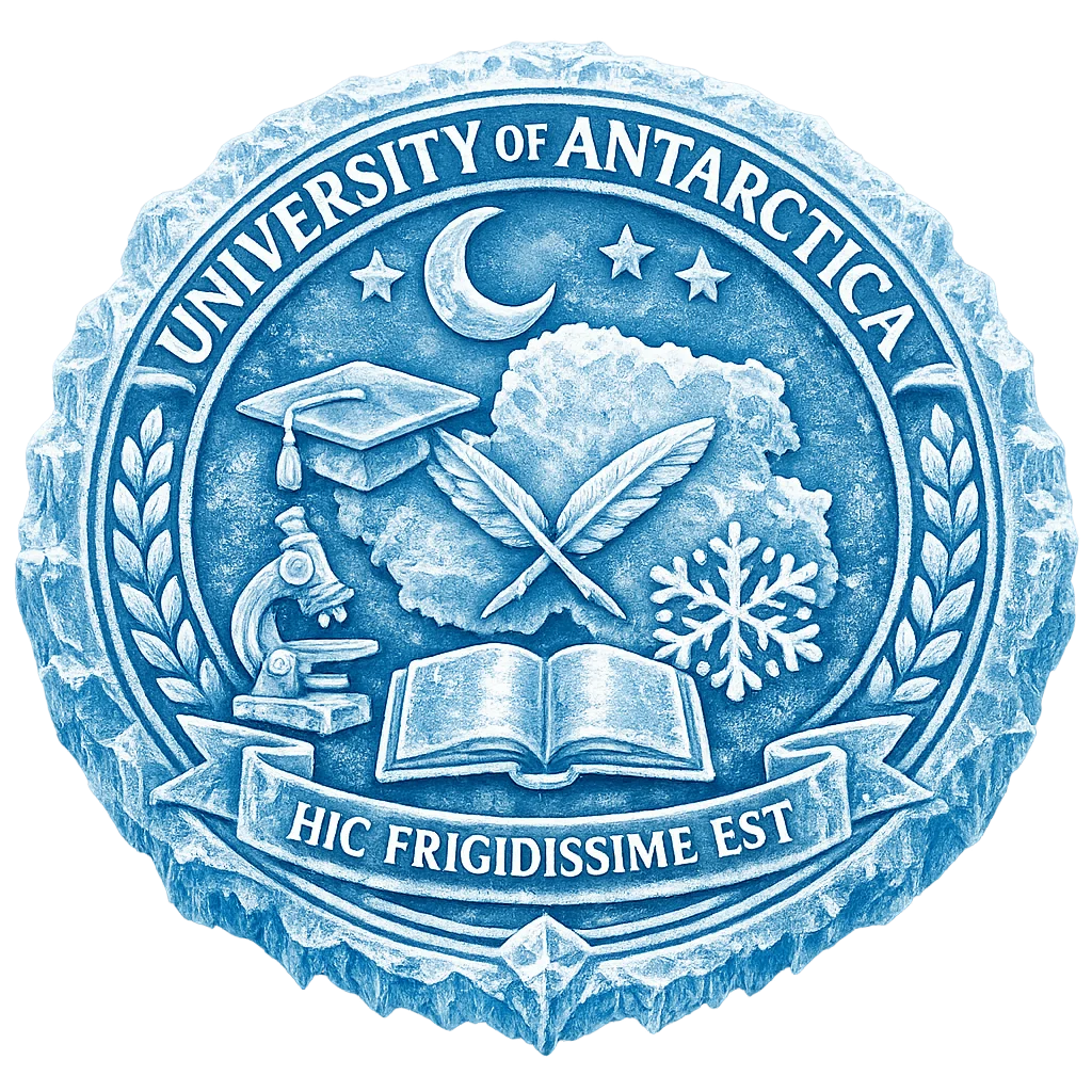 University of Antarctica degree parchment product image (3)