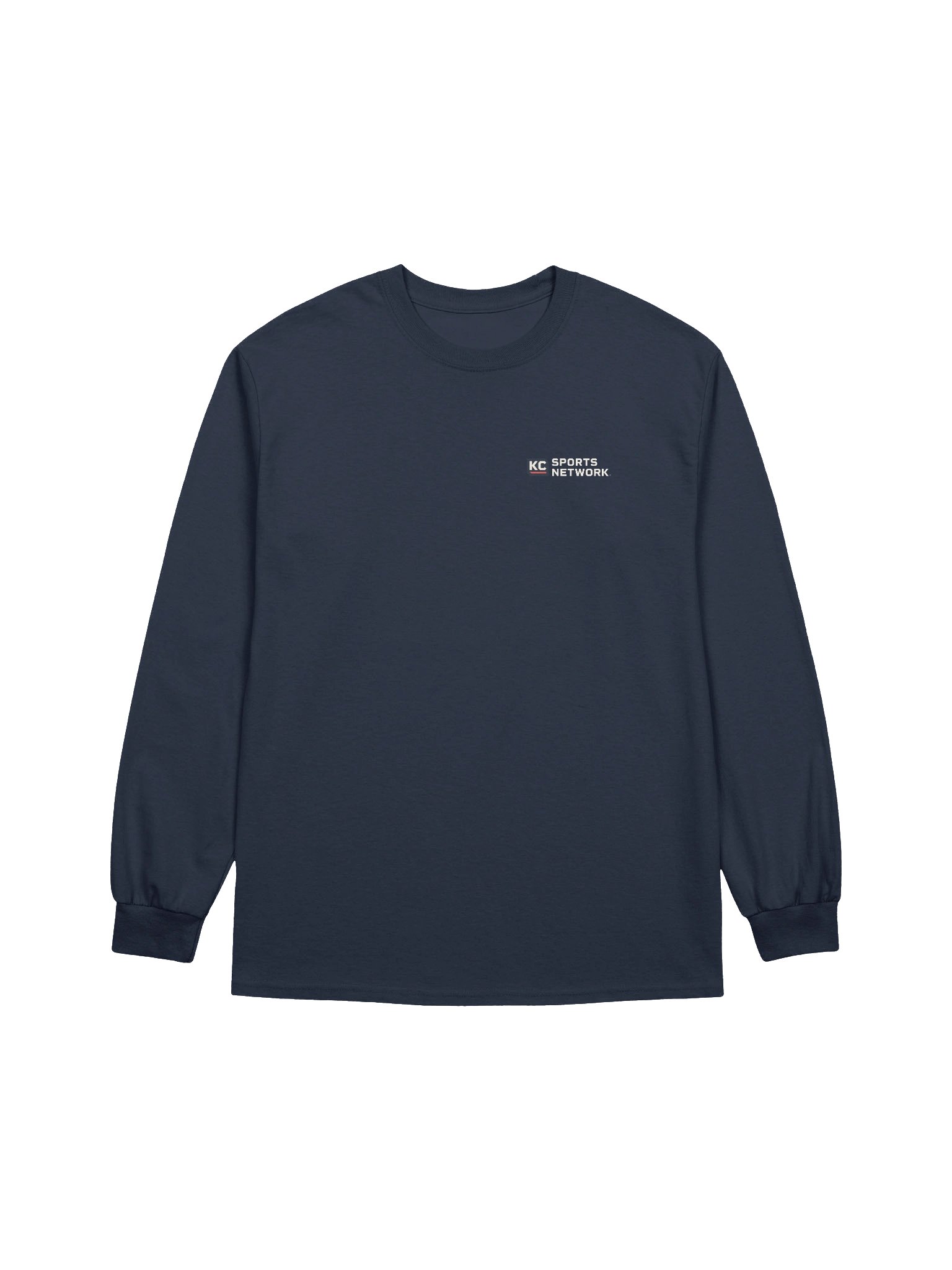 KC Sports Network Wordmark Long Sleeve (White) product image (1)