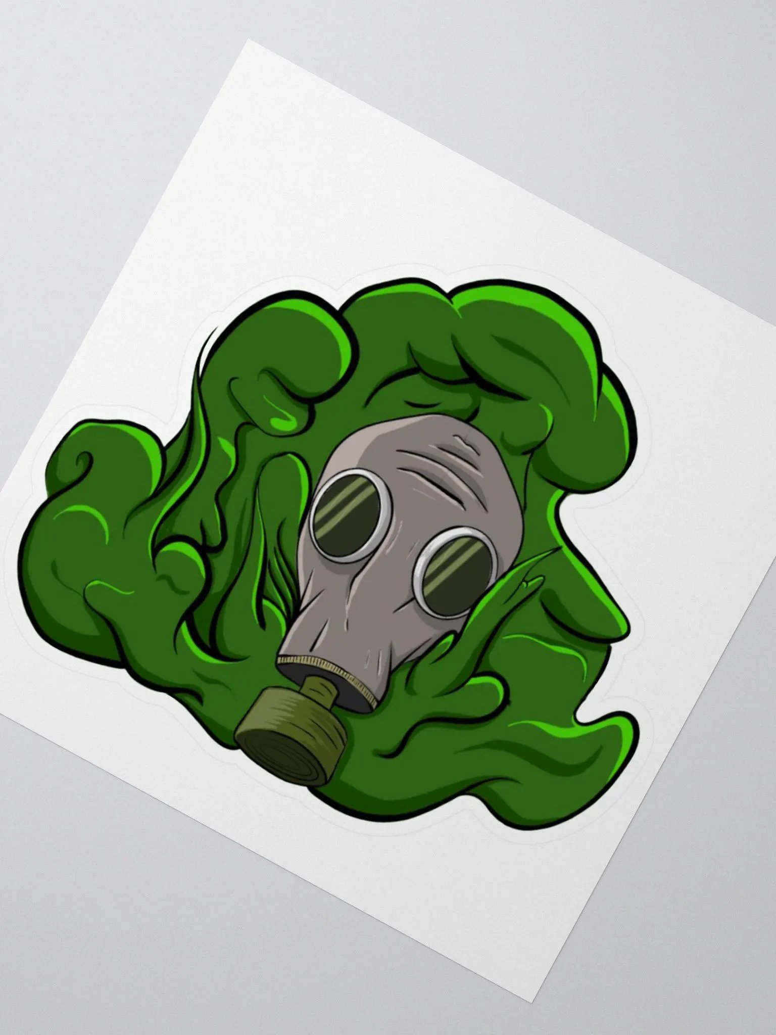 Gas Mask Sticker product image (2)
