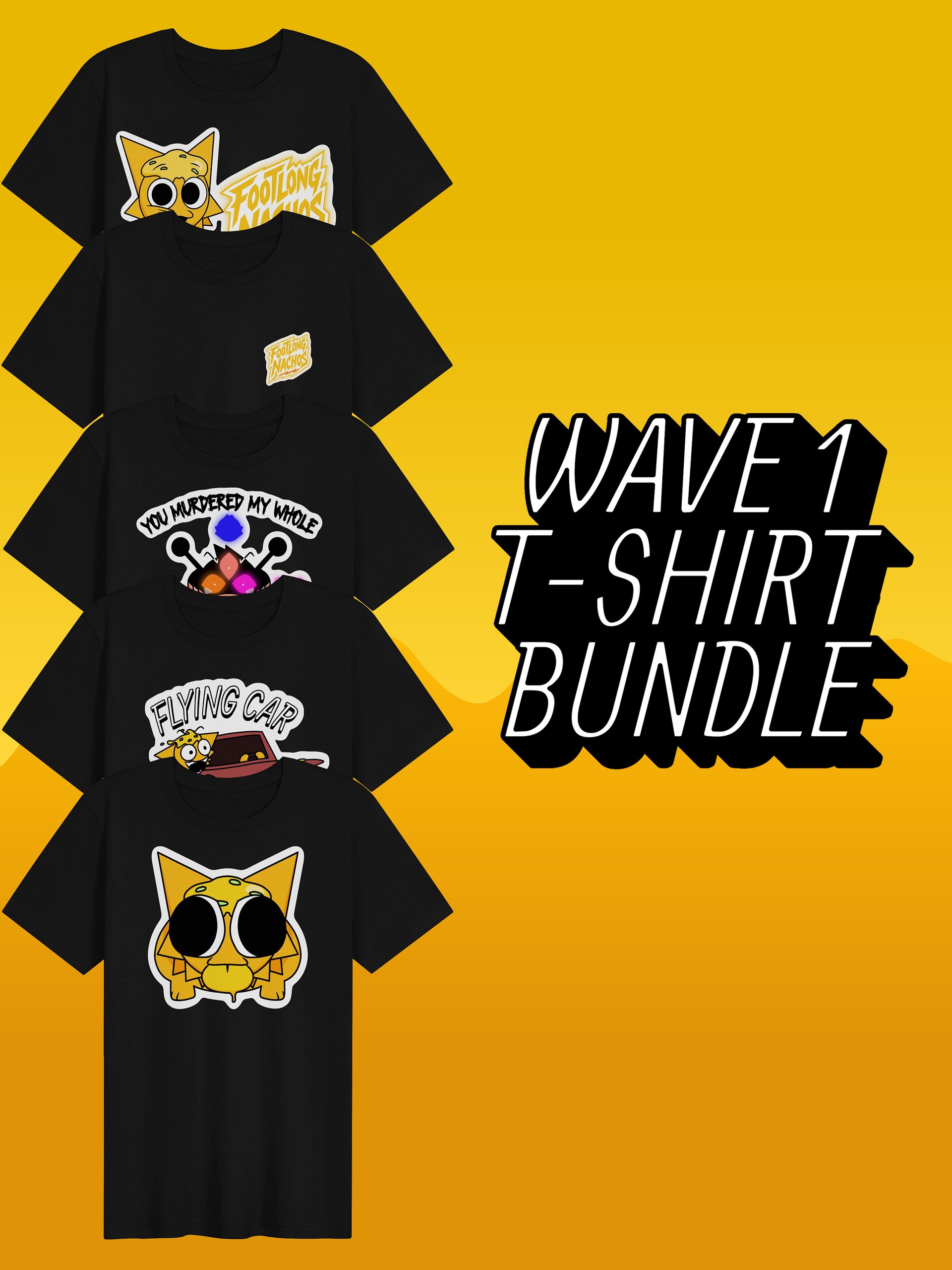 Wave 1 T-Shirt Bundle product image (1)