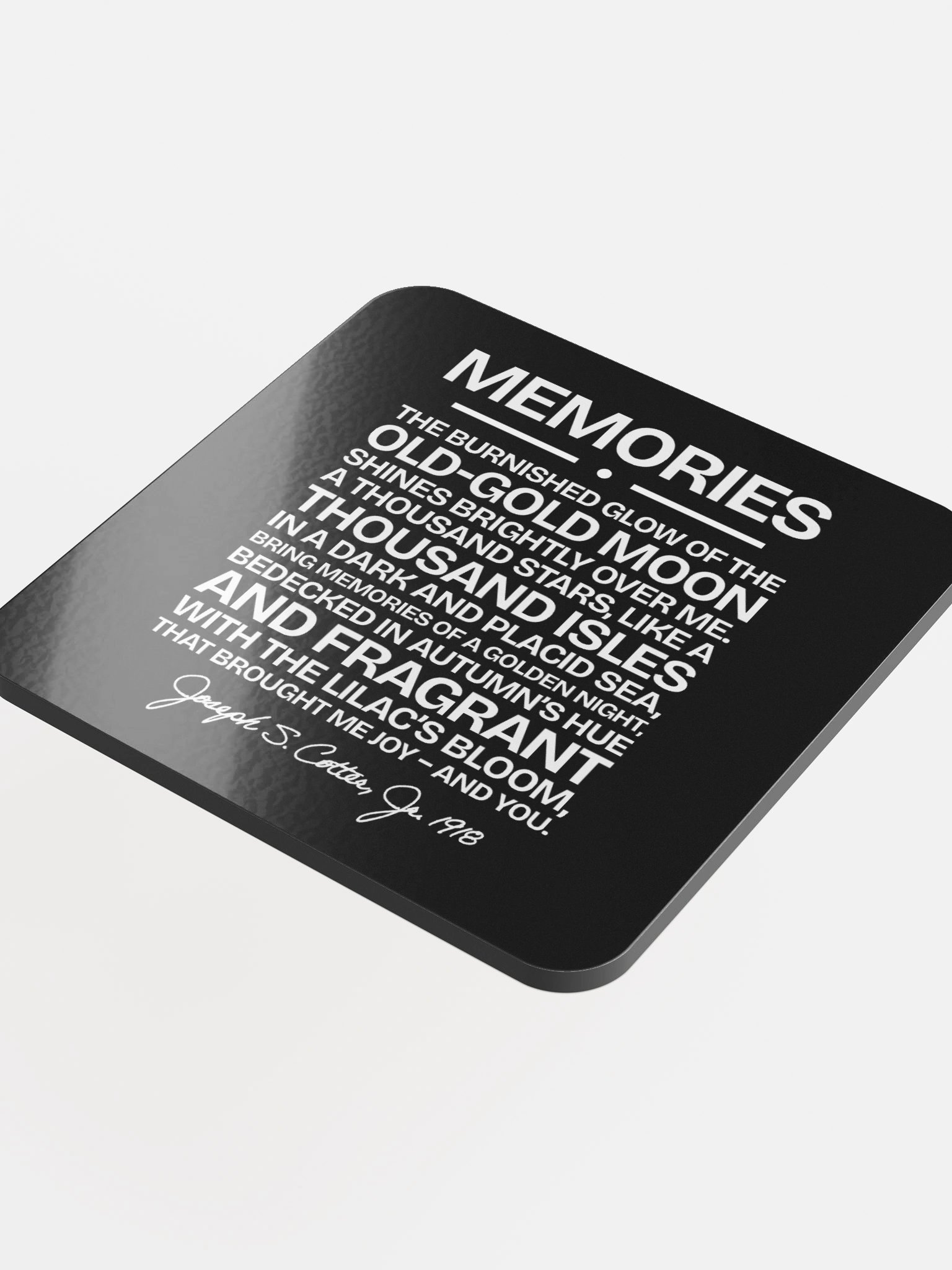 Memories Coaster product image (4)