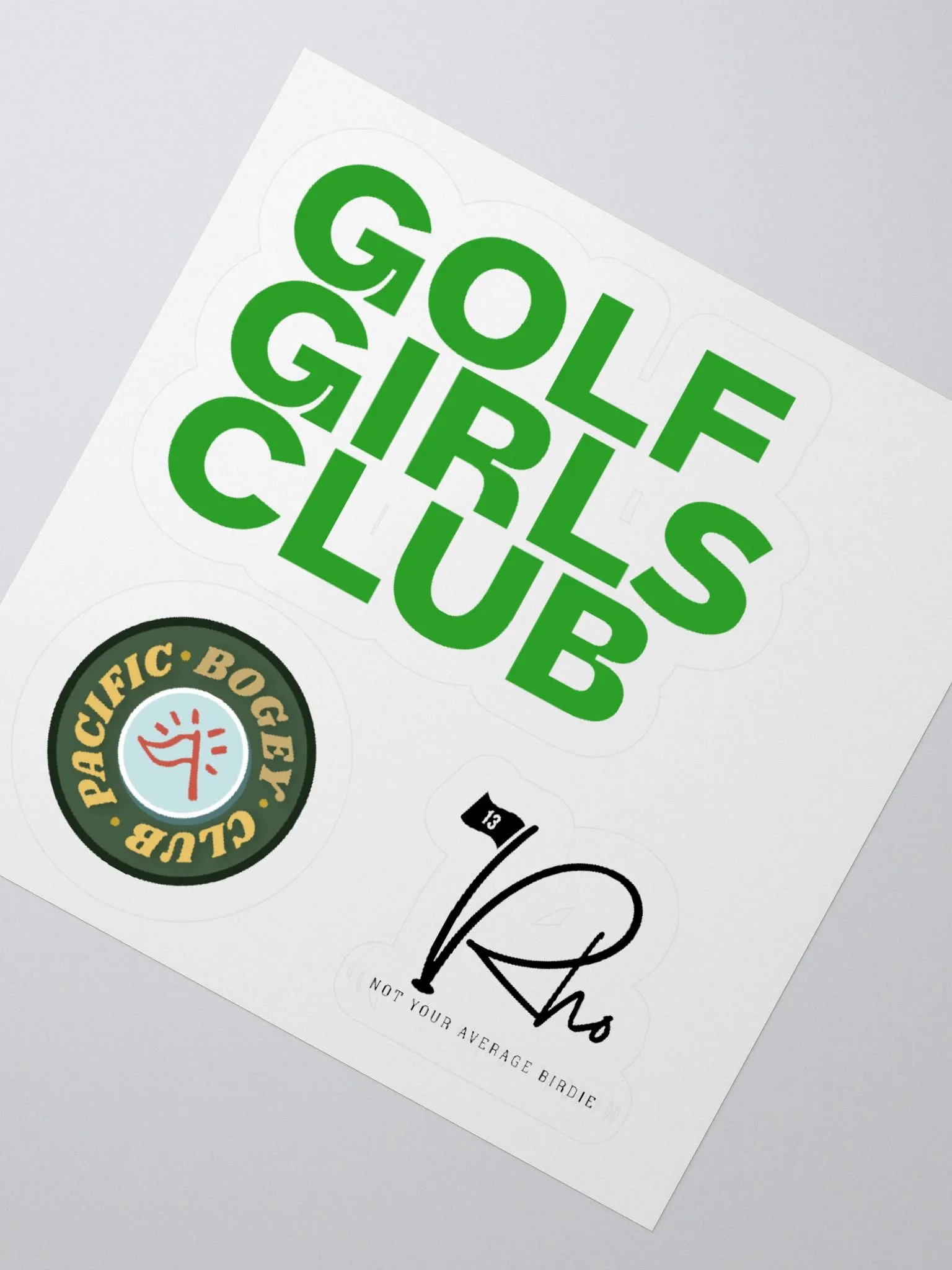 Golf Girls Club x Rho Vinyl Stickers product image (2)