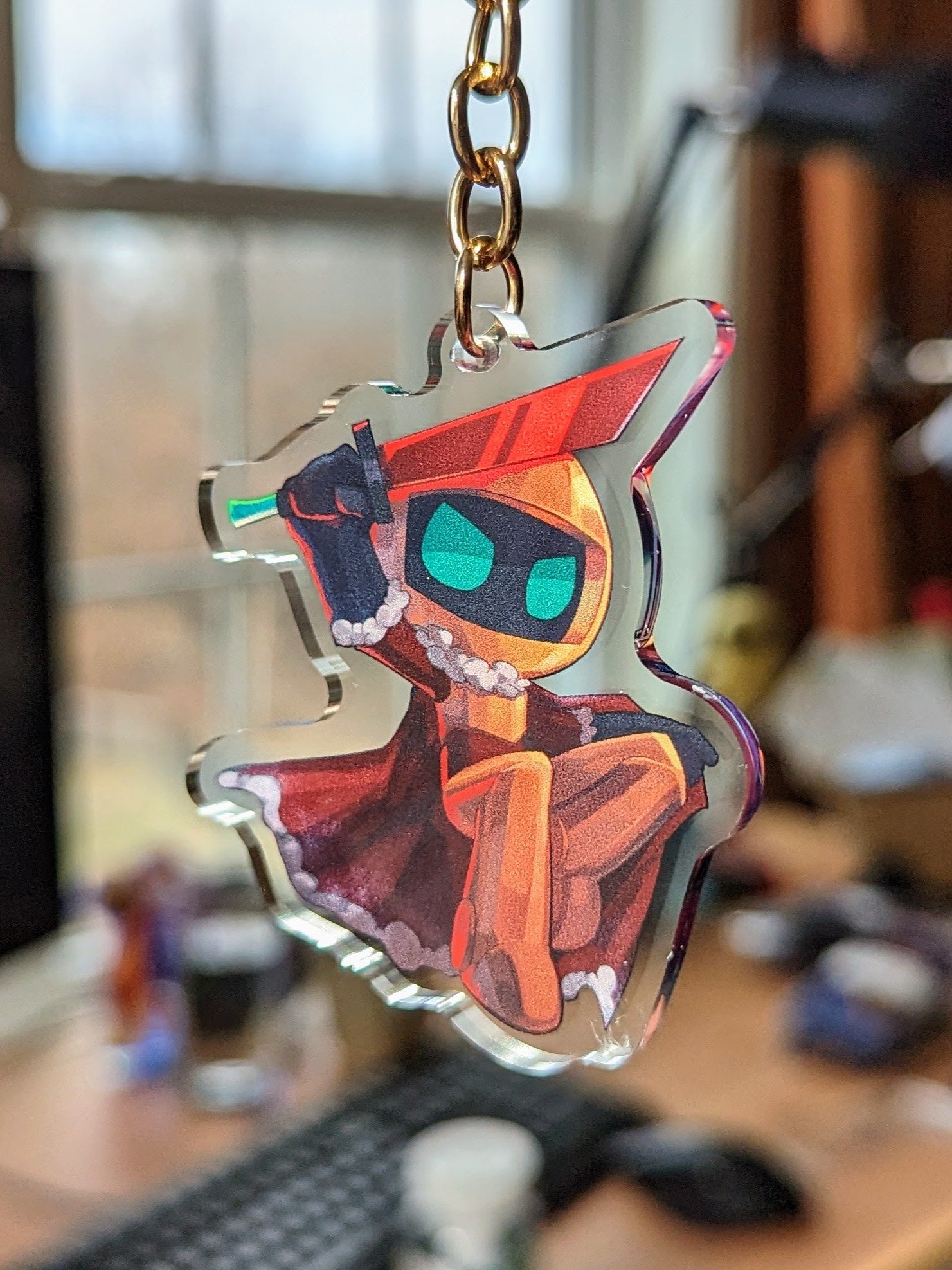 Snow Gilded/Knight Keychain product image (26)