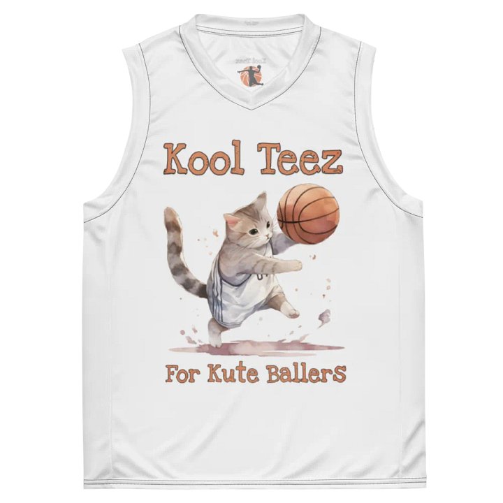 Unisex Basketball Jersey - For Kute Ballers 03 product image (1)