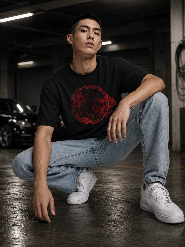 Crimson Pisces Dragon Tee product image (1)