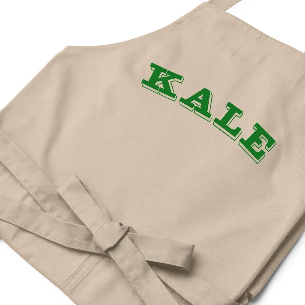 Kale Cotton Twill Apron product image (2)
