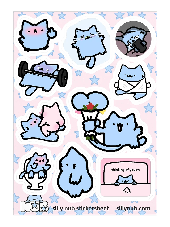 silly nub stickers product image (1)