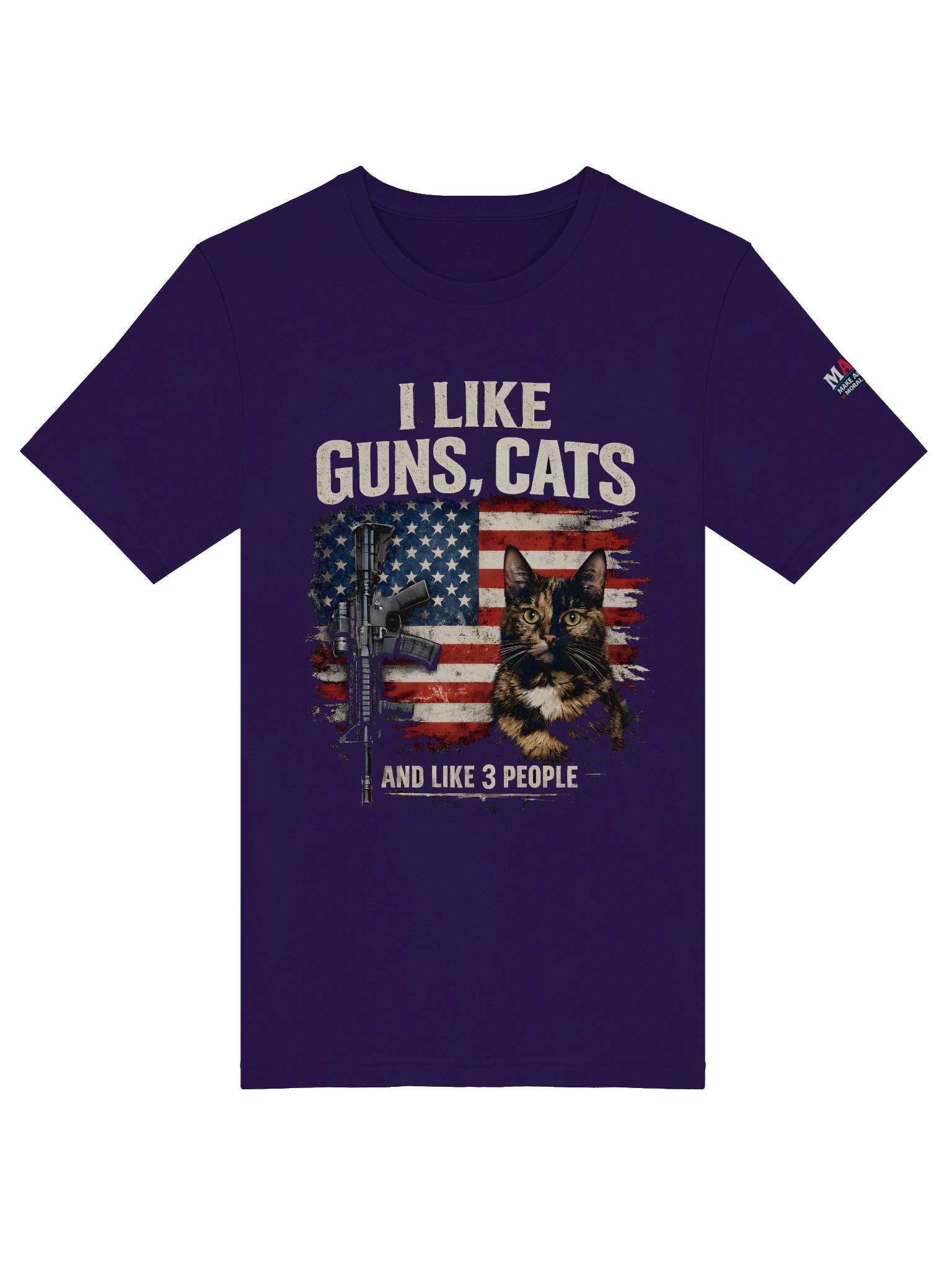 I Like Guns, Cats and Like 3 People front design product image (42)