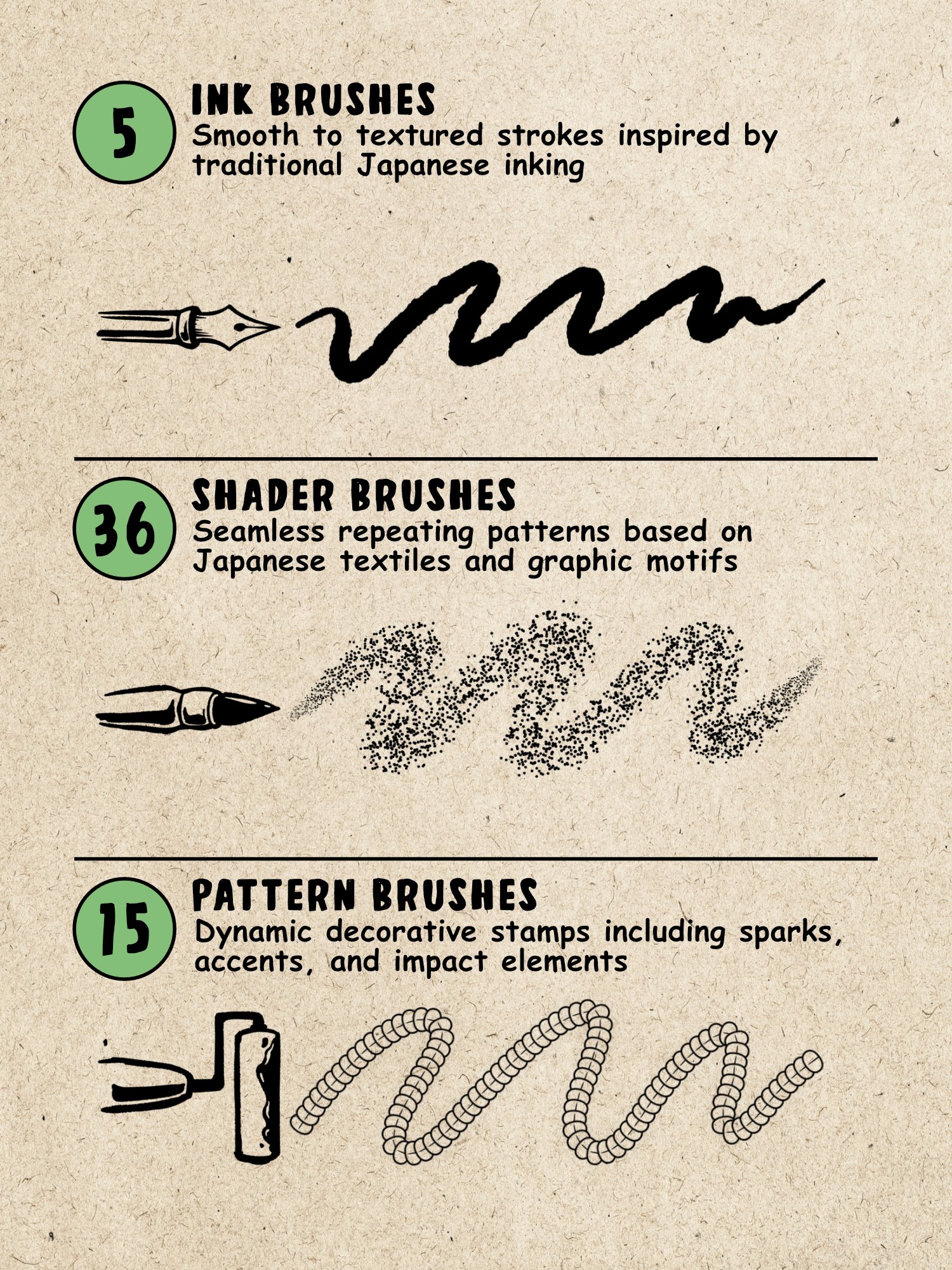 TATTOO SHADER - Tattoo Brush Pack (Procreate & Affinity) product image (4)