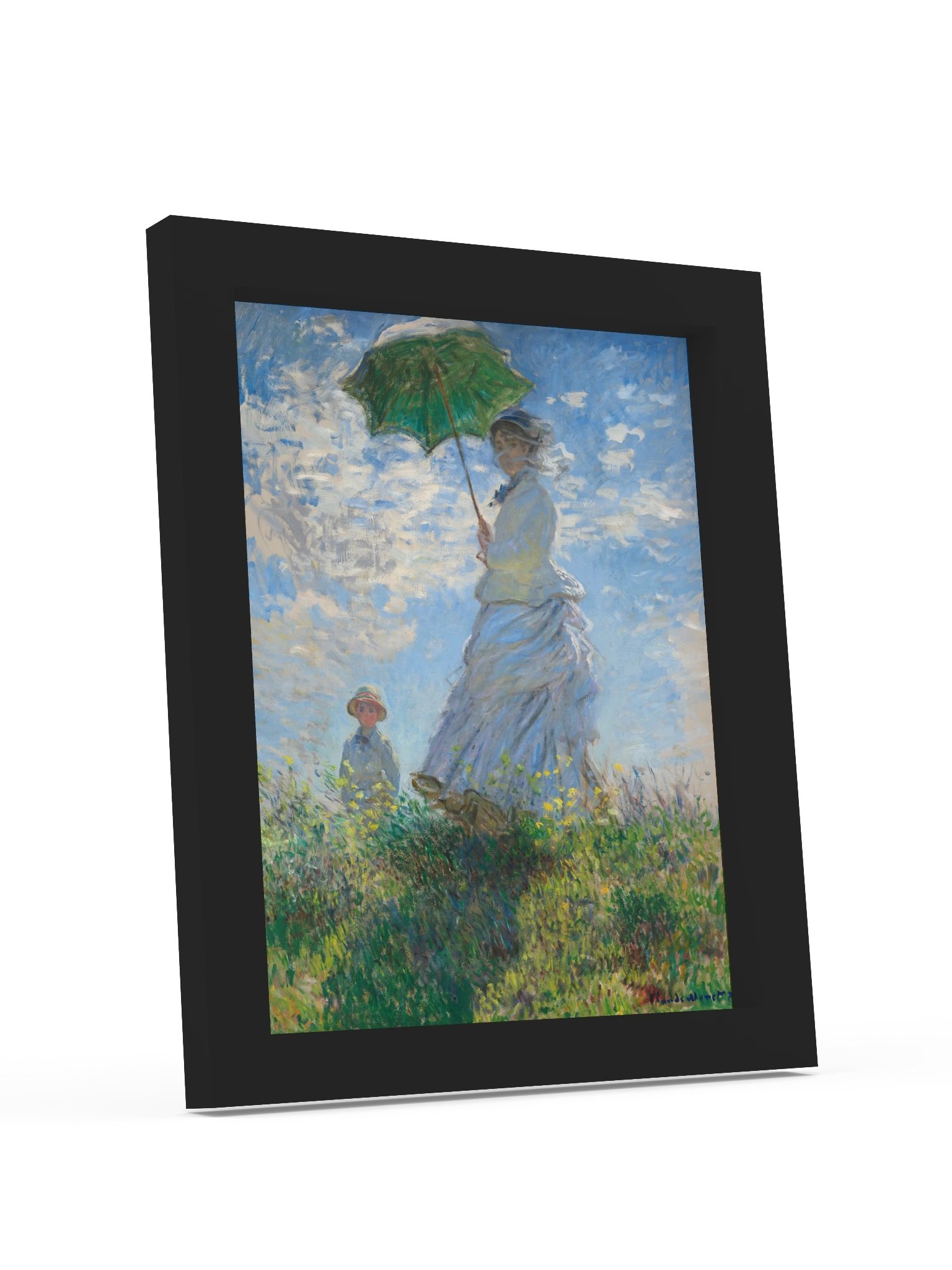 Claude Monet, Woman with a Parasol (1875) Fine Art Print product image (74)