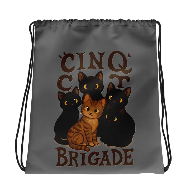 Cat brigade Drawstring product image (1)