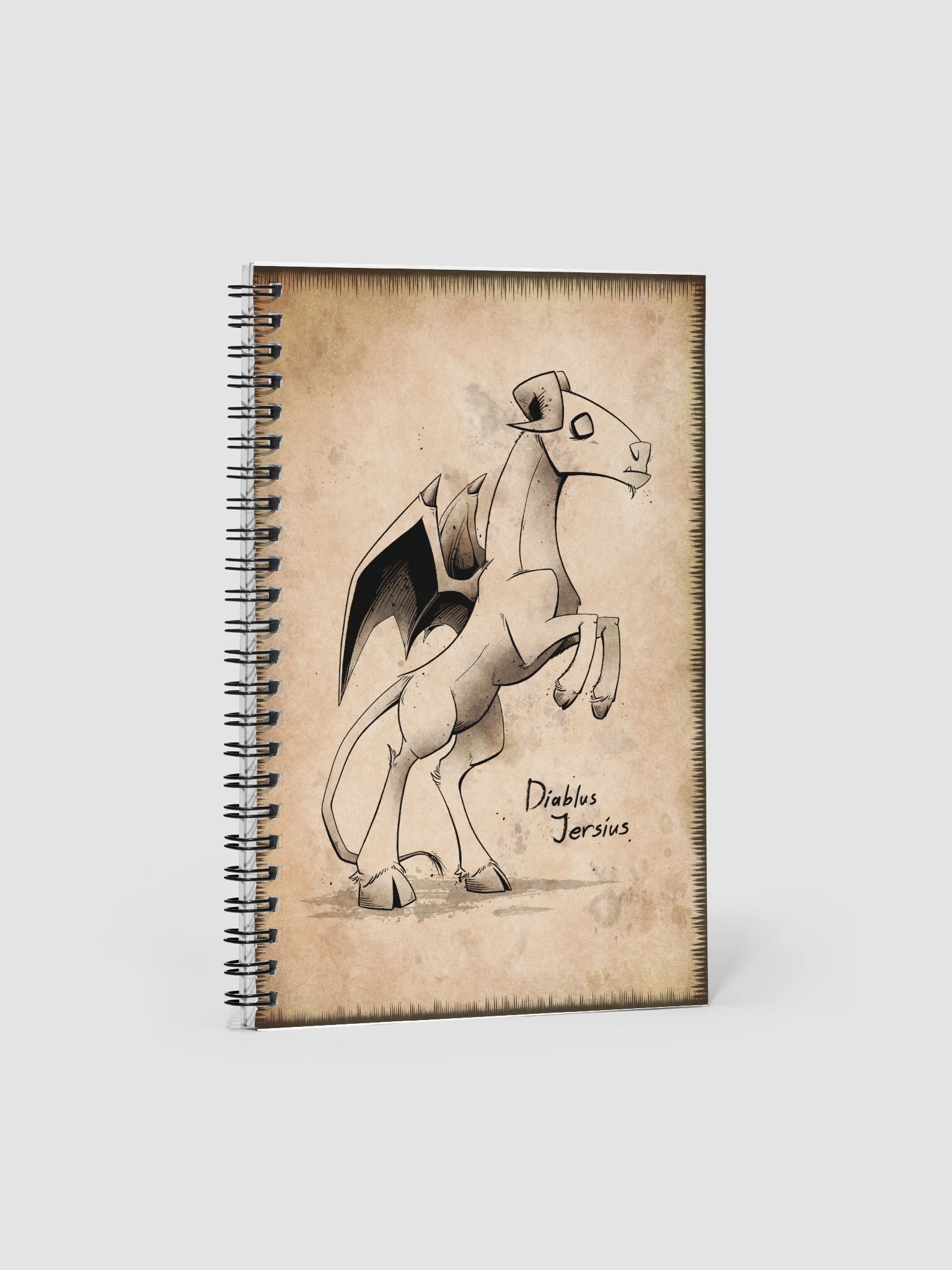 Diablus Jersius - Spiral Notebook product image (1)