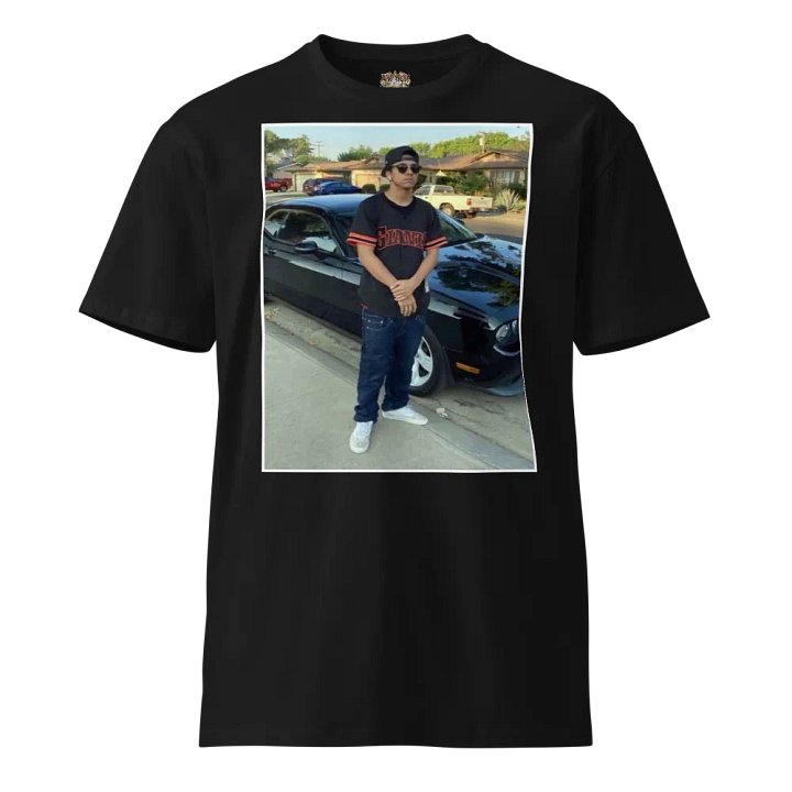 Black Bino T-Shirt Premium Heavyweight Tee product image (1)