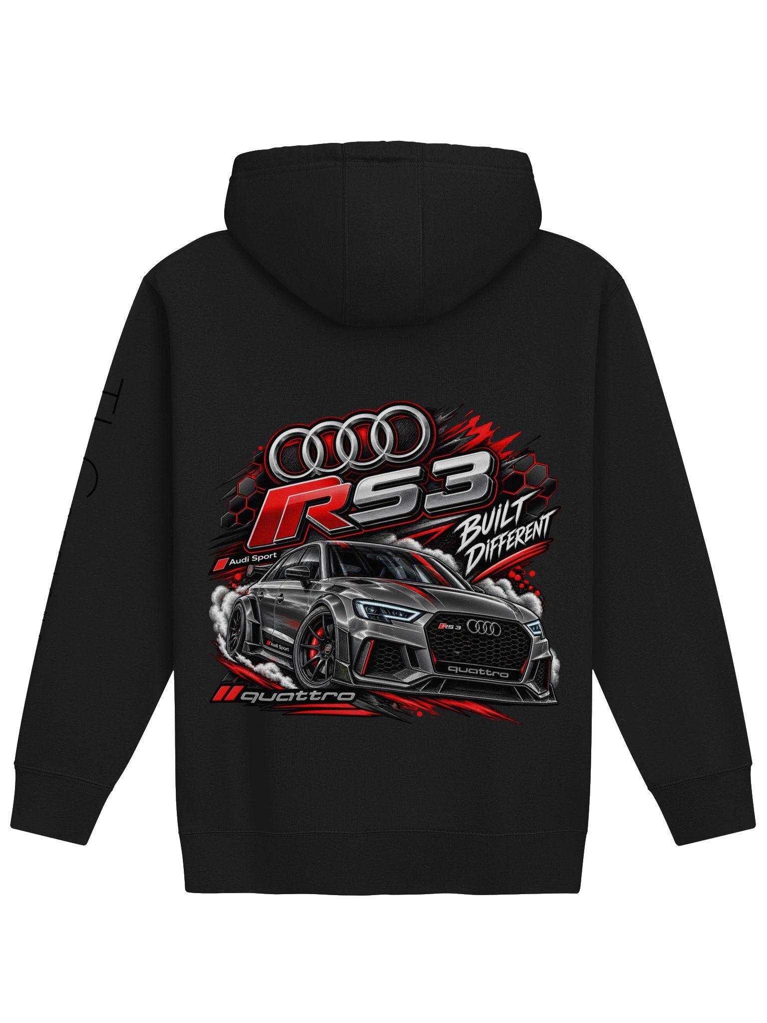 Audi RS3 Built Different Hoodie product image (4)