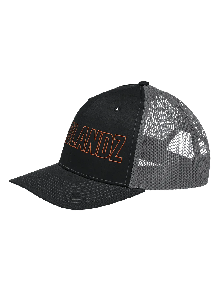 WILDLANDZ Outline Orange Trucker Hat product image (2)