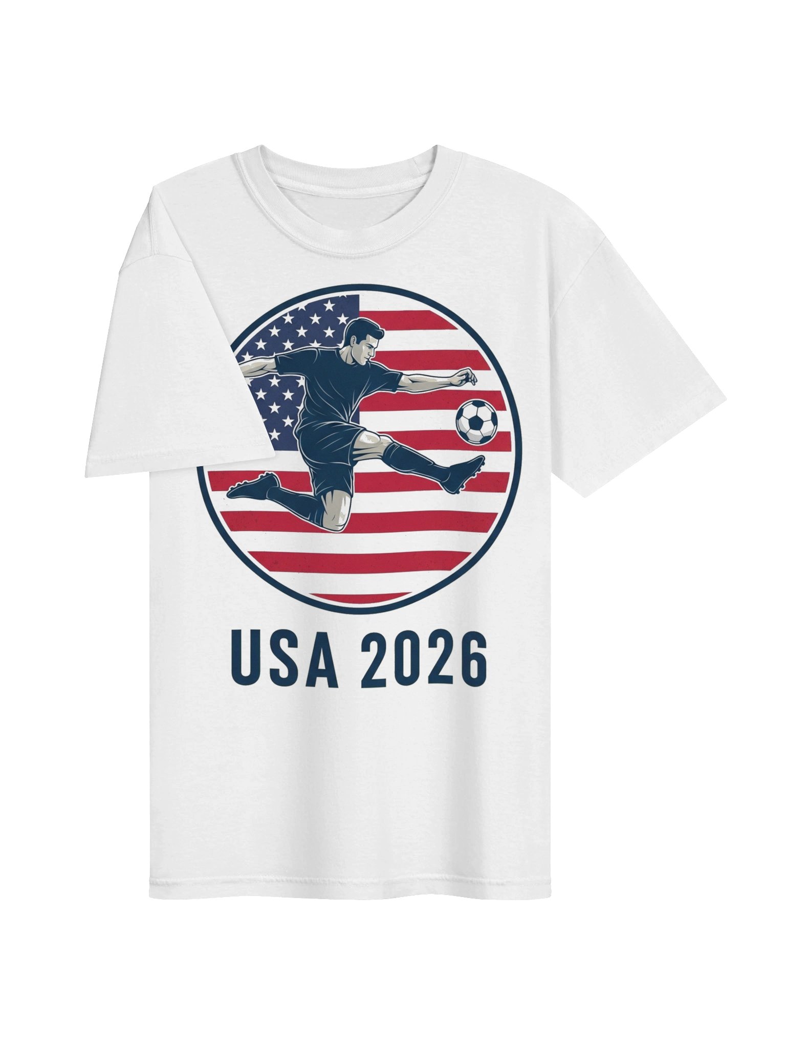 USA 2026 Soccer T-Shirt – American Flag Patriot Graphic Tee product image (7)
